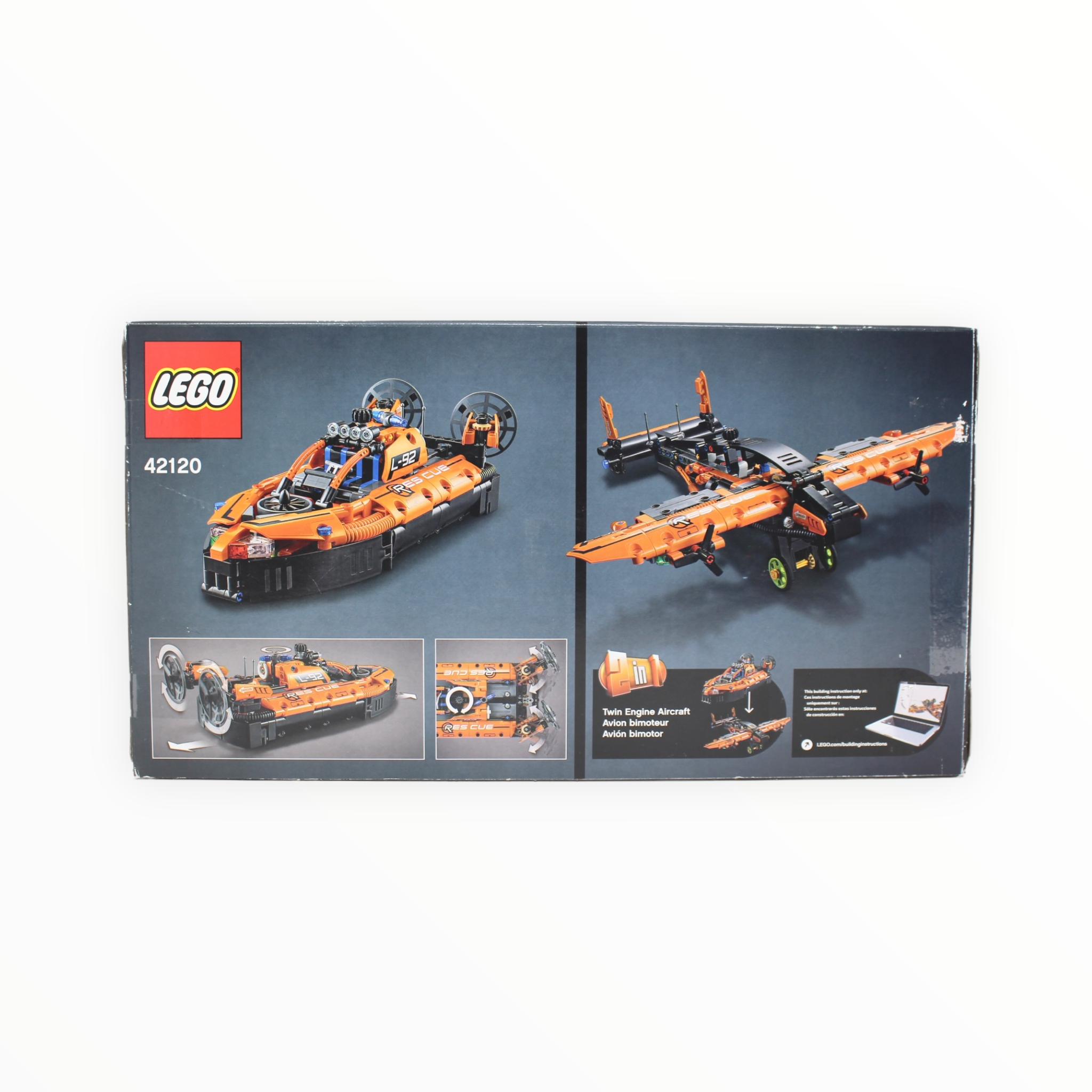 Certified Used Set 42120 Technic Rescue Hovercraft