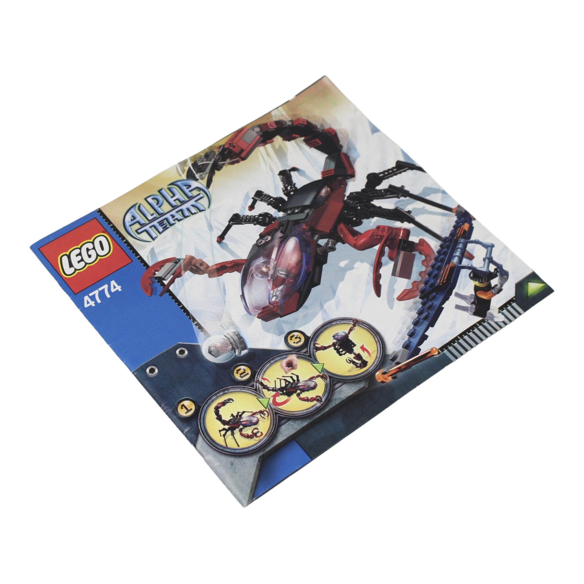 Used Set 4774 Alpha Team Scorpion Orb Laucher