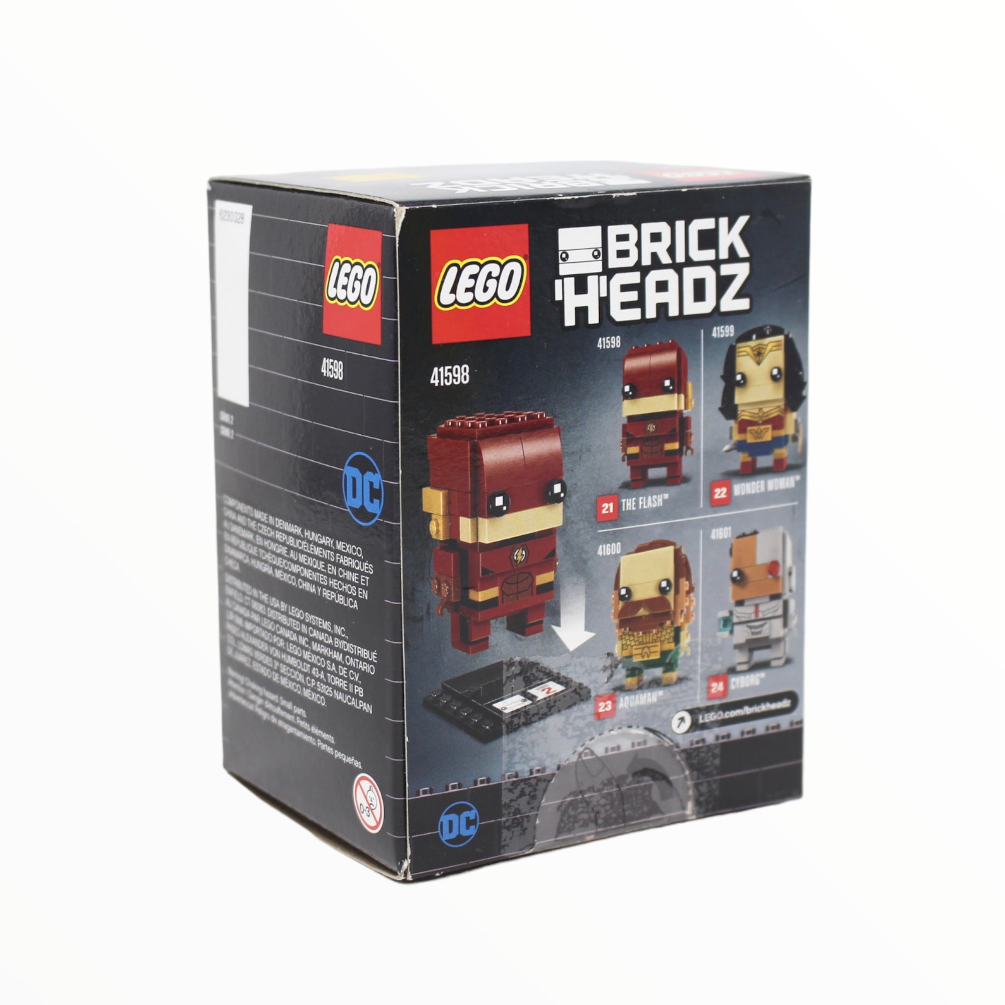 Certified Used Set 41598 DC BrickHeadz The Flash