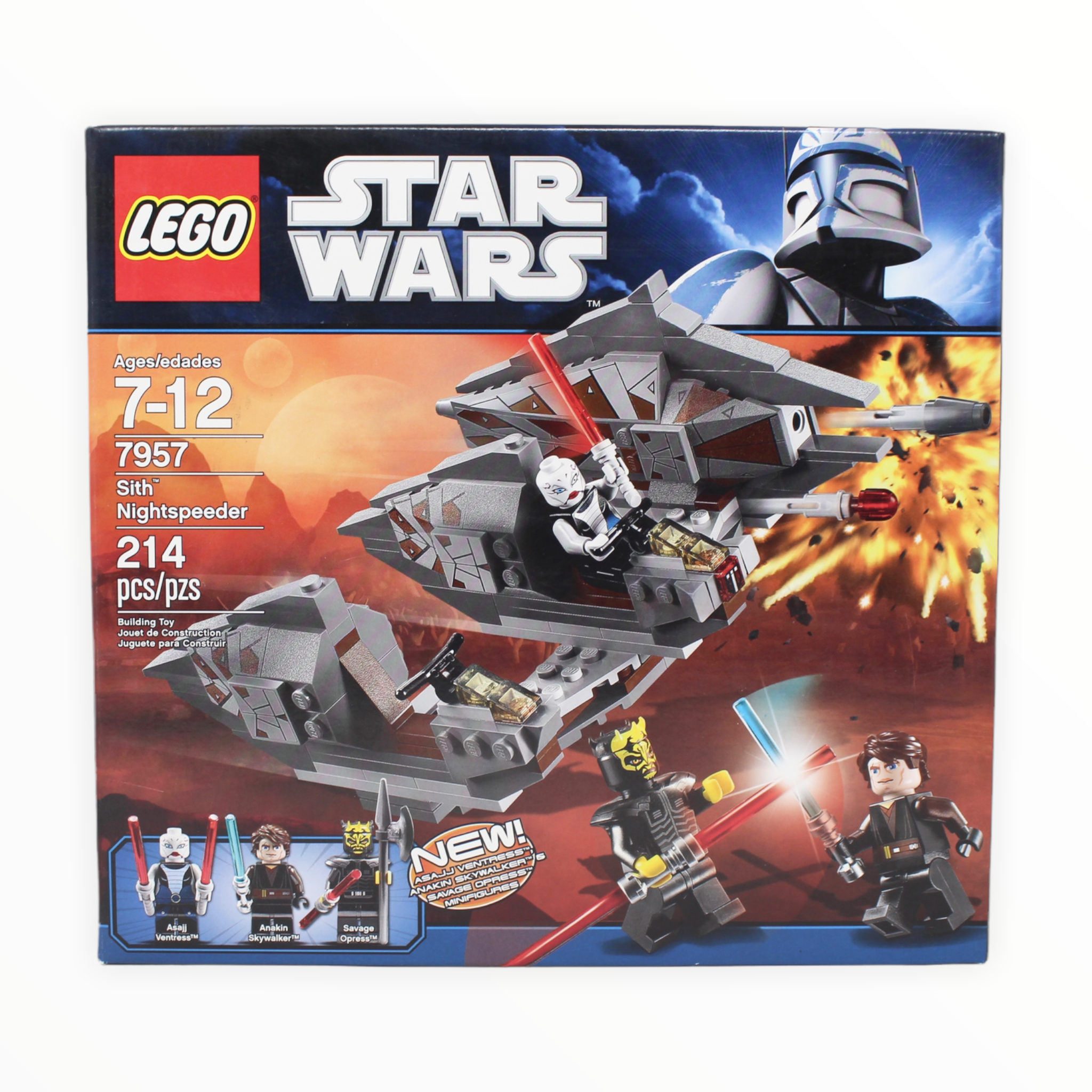 Retired Set 7957 Star Wars Sith Nightspeeder