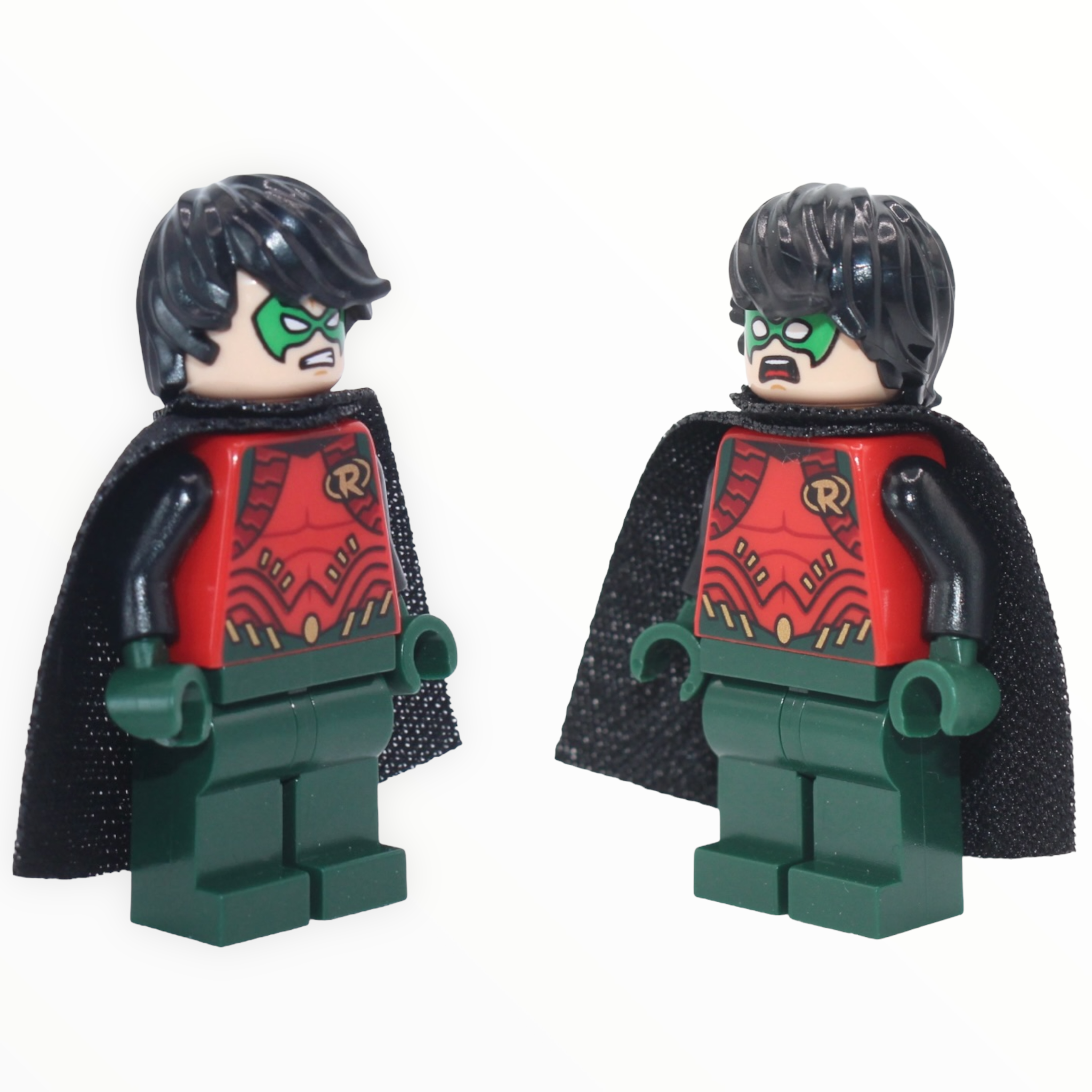 Robin (Dick Grayson, New 52, dark green legs, spongy cape)