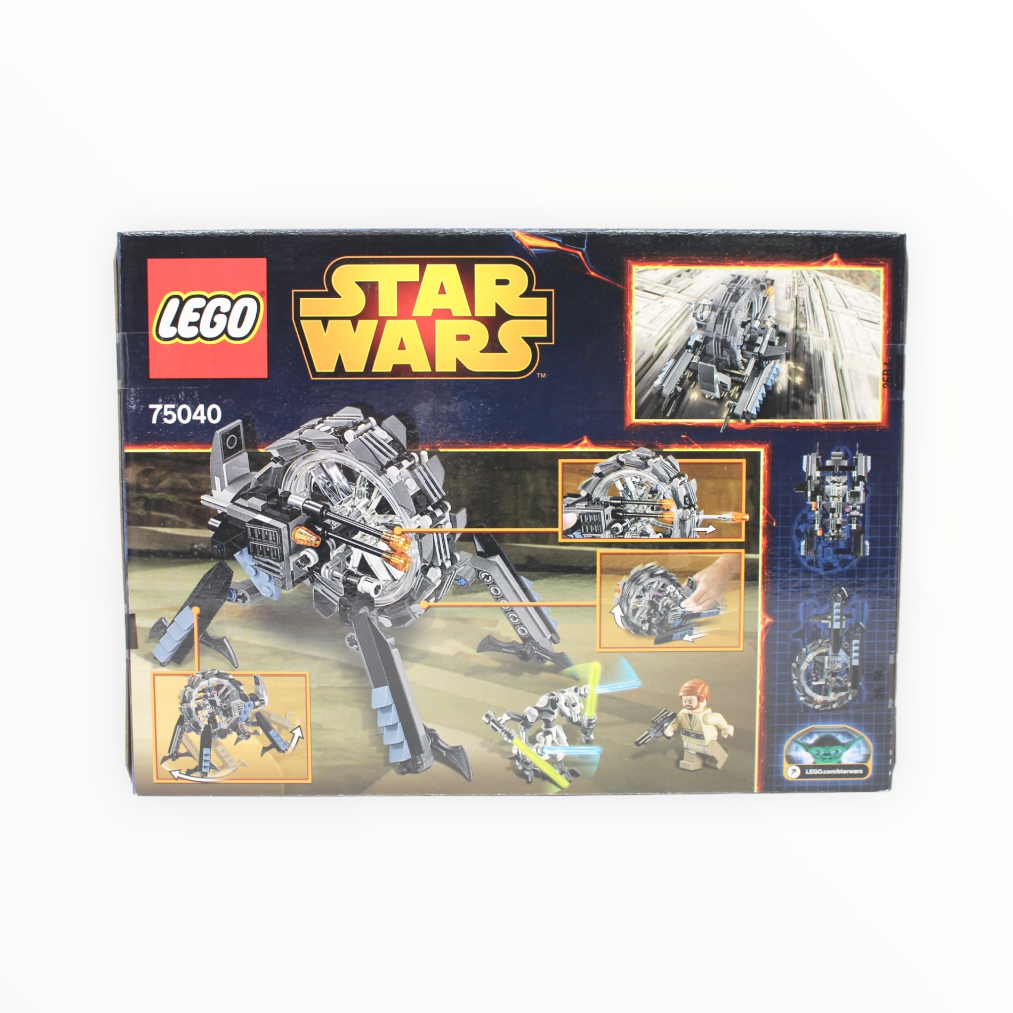Retired Set 75040 Star Wars General Grievous’ Wheel Bike