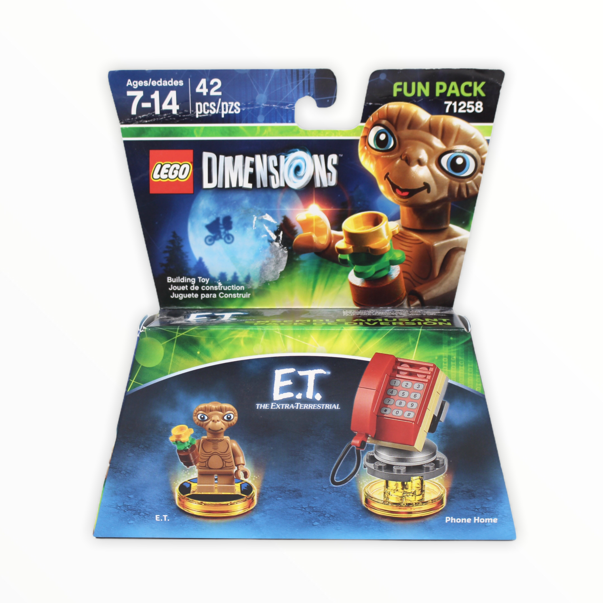 Retired Set 71258 Dimensions E.T. and Phone Home