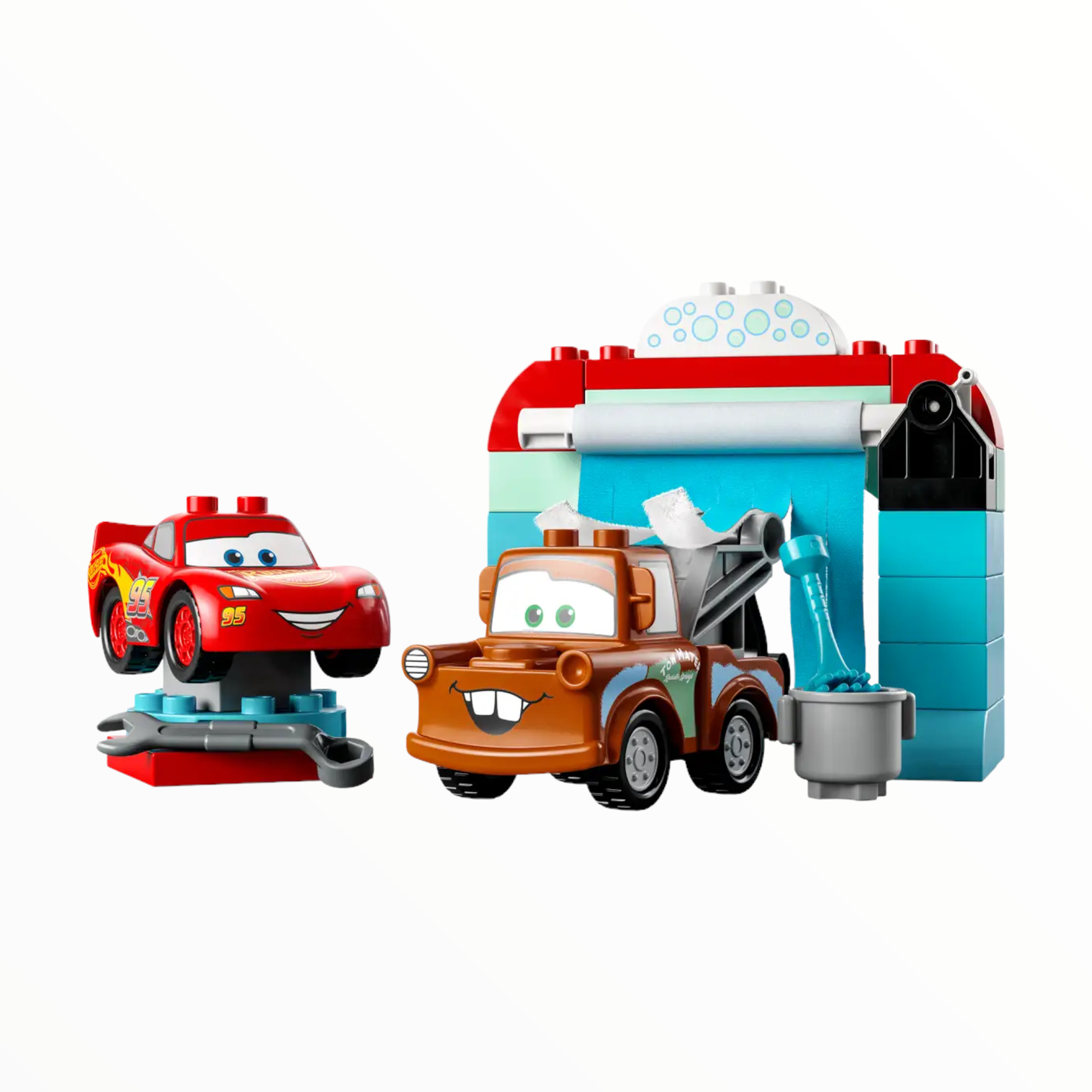 10996 Cars Lightning McQueen & Mater’s Car Wash Fun