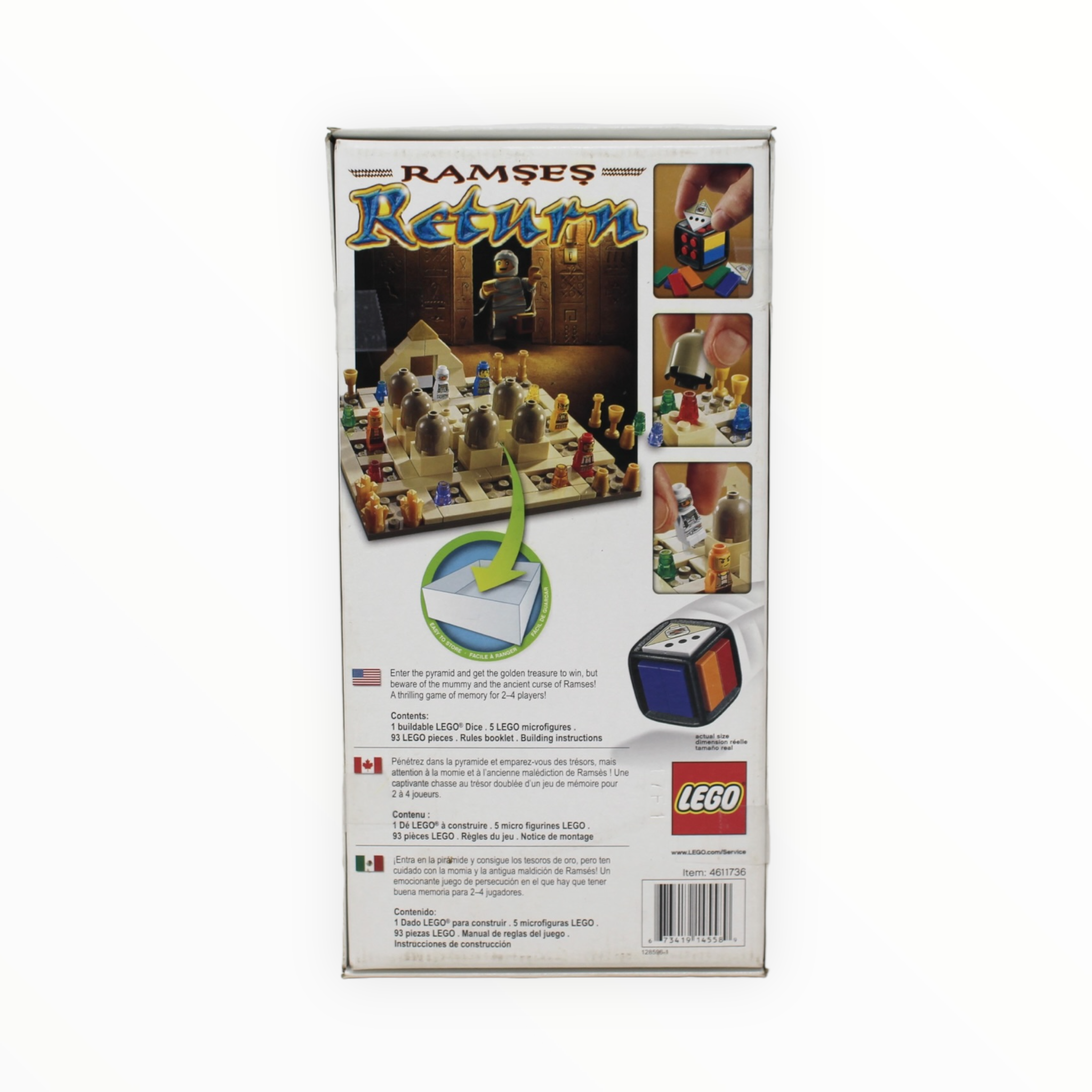 Certified Used Set 3855 LEGO Ramses Return