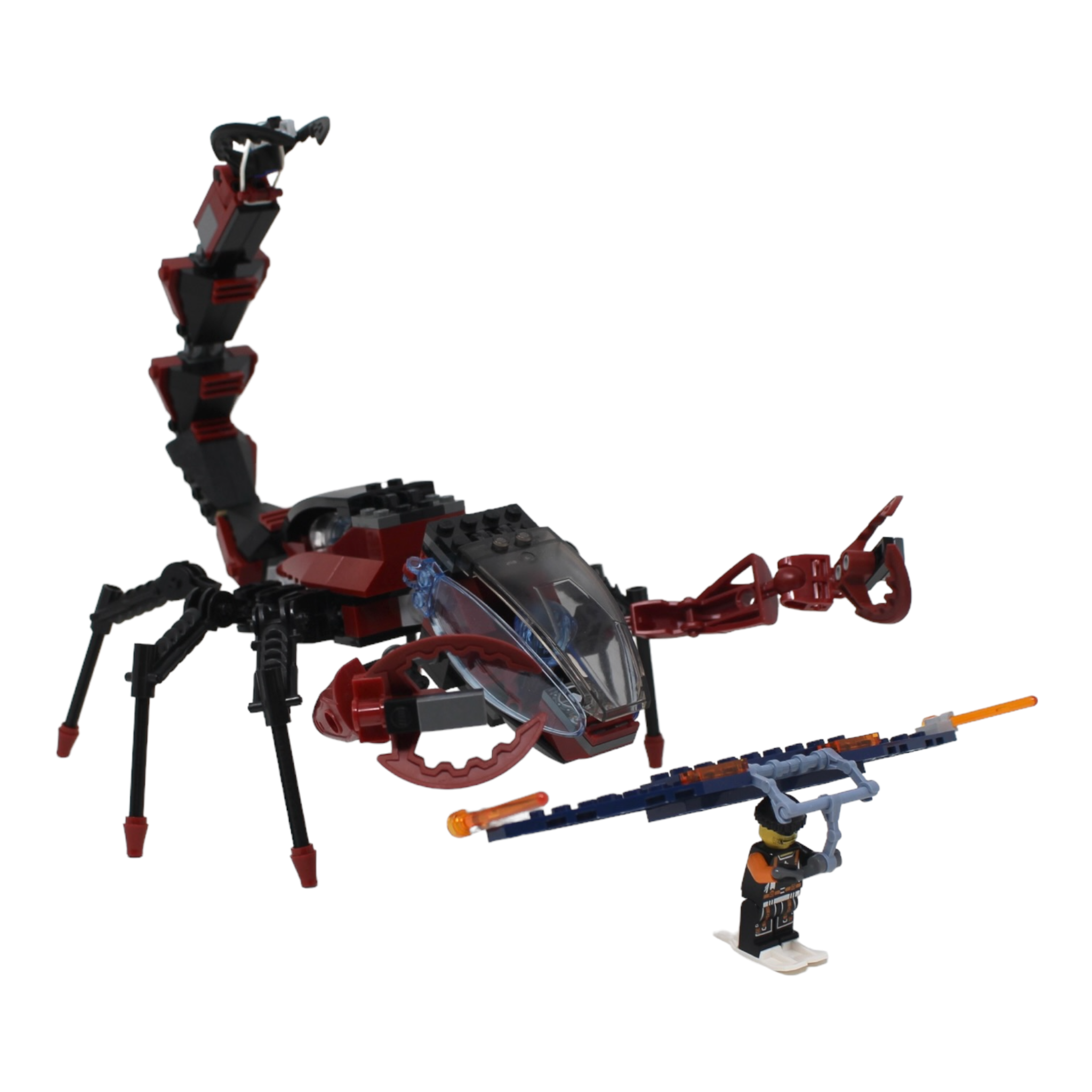 Used Set 4774 Alpha Team Scorpion Orb Laucher