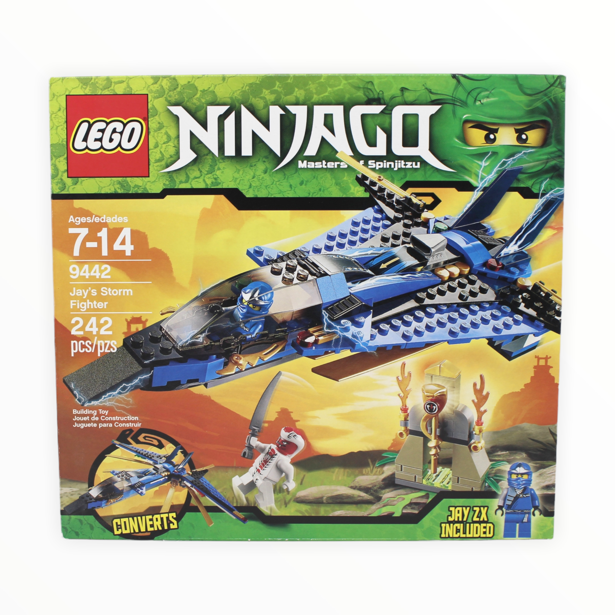 Retired Set 9442 Ninjago Jay’s Storm Fighter