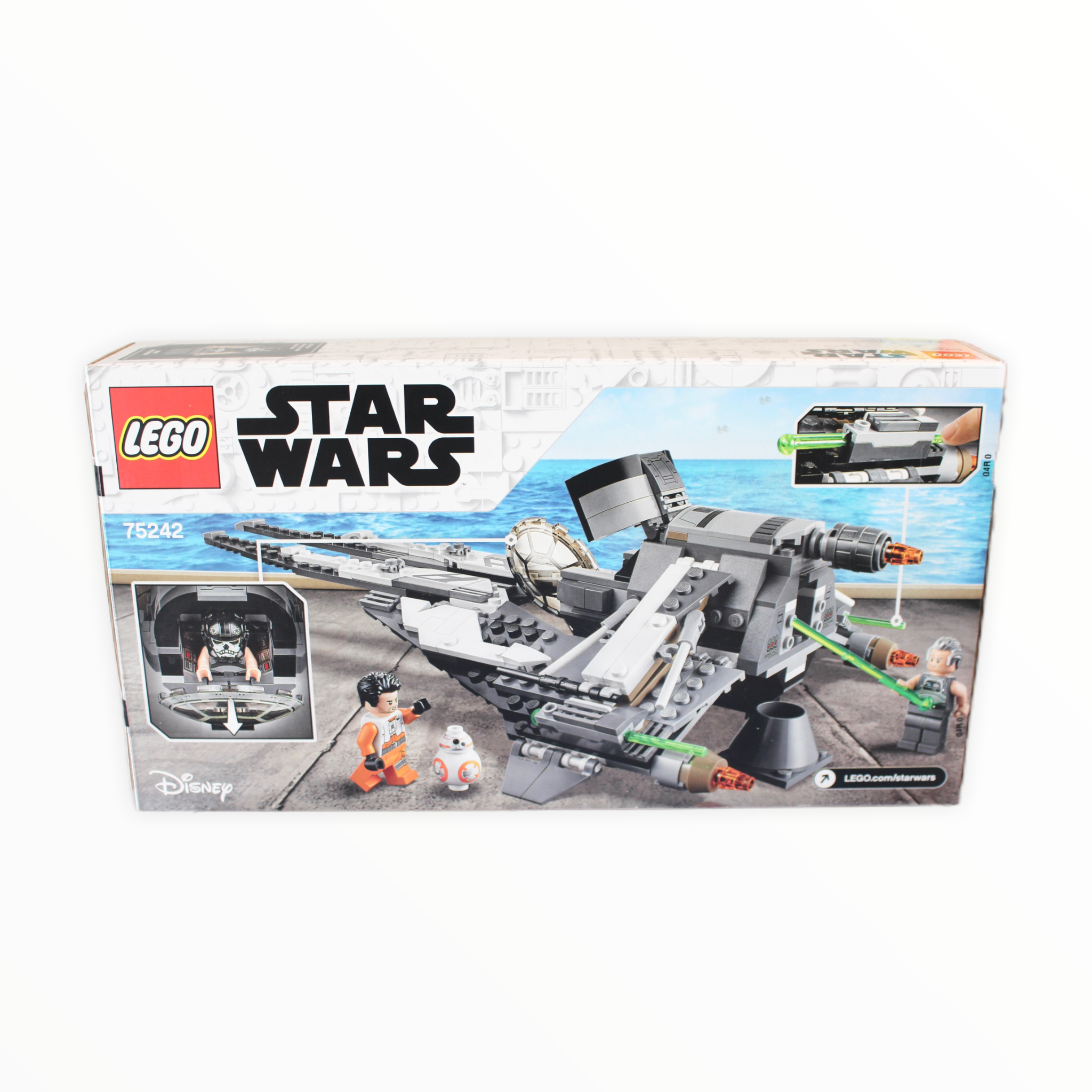 Retired Set 75242 Star Wars Black Ace TIE Interceptor