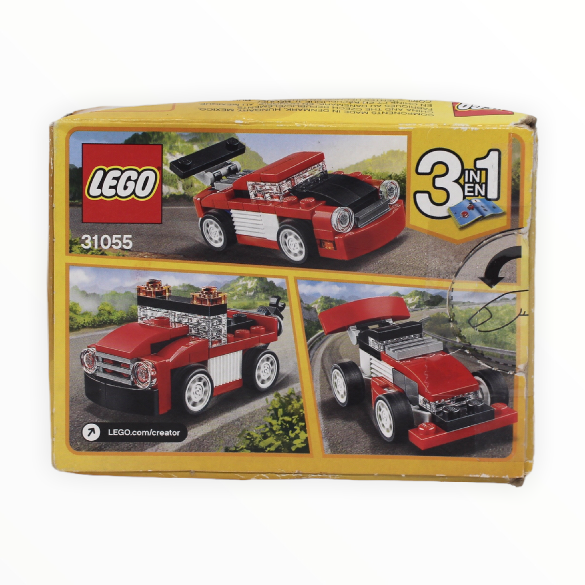 Certified Used Set 31055 Creator Red racer