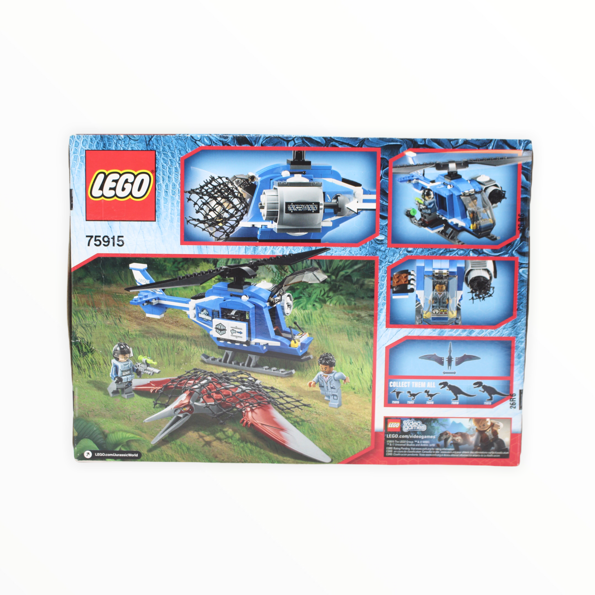 Retired Set 75915 Jurassic World Pteranodon Capture