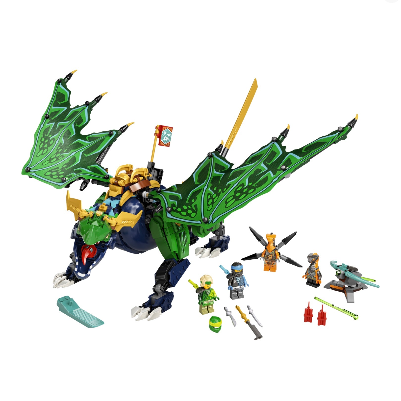 Retired Set 71766 Ninjago Lloyd’s Legendary Dragon