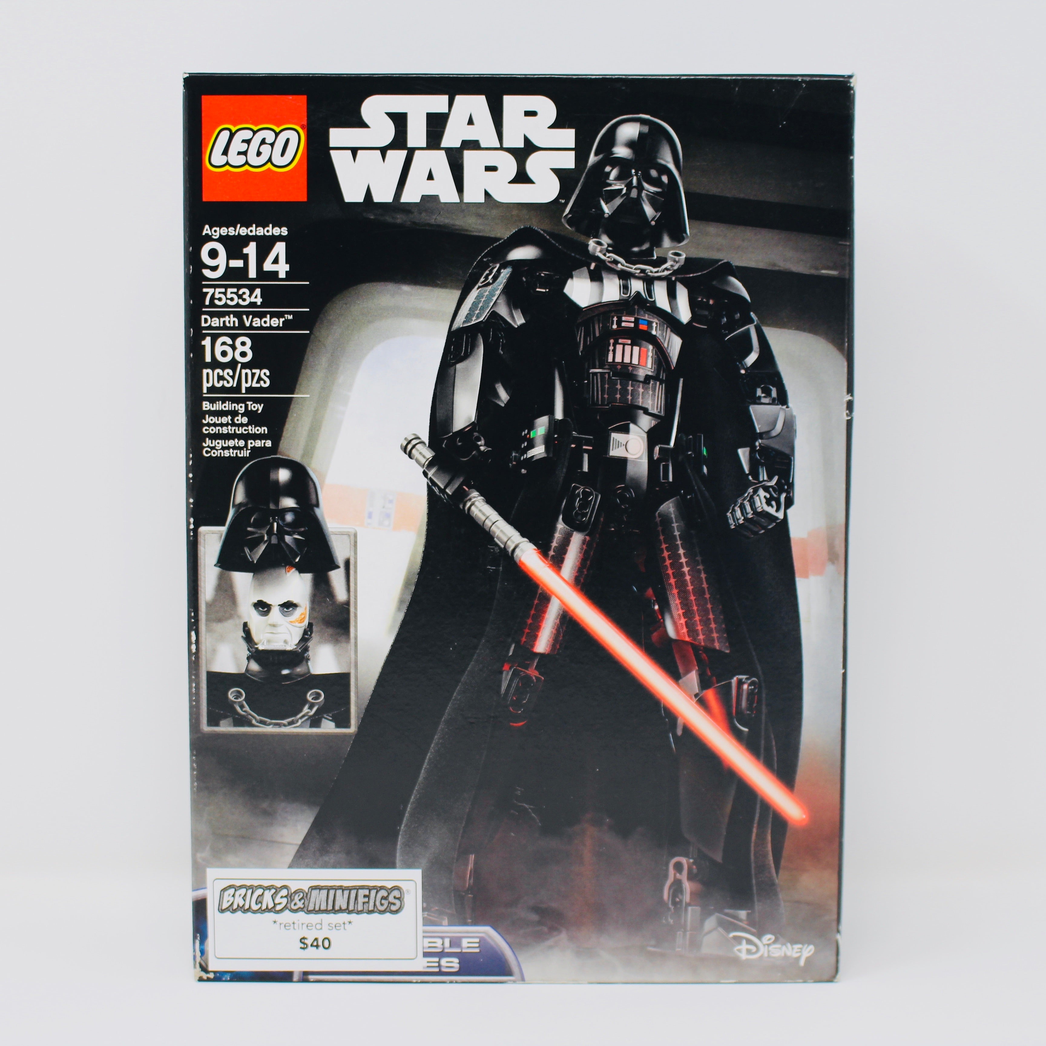 Retired Set 75534 Star Wars Buildable Figures Darth Vader