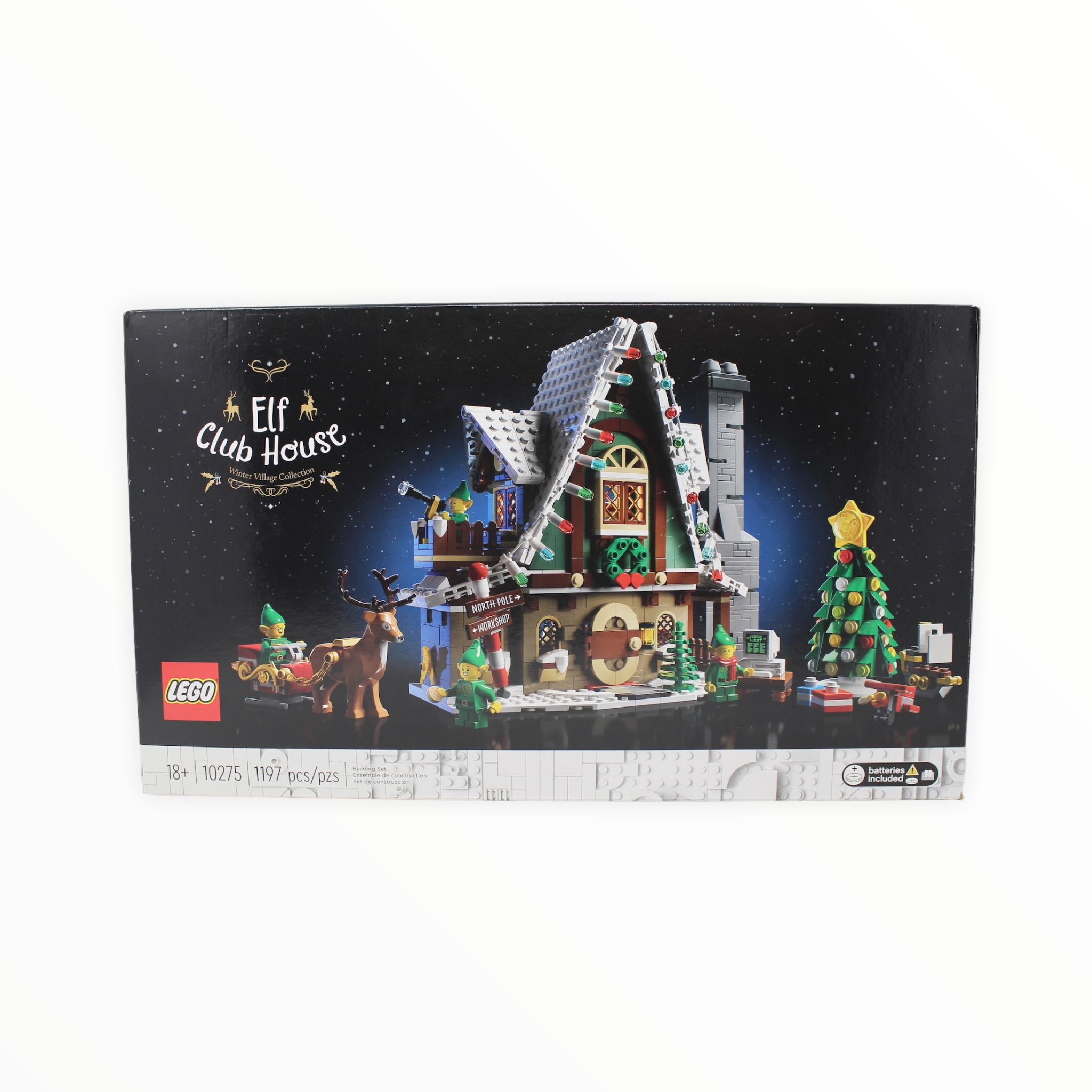 Certified Used Set 10275 Icons Elf Club House