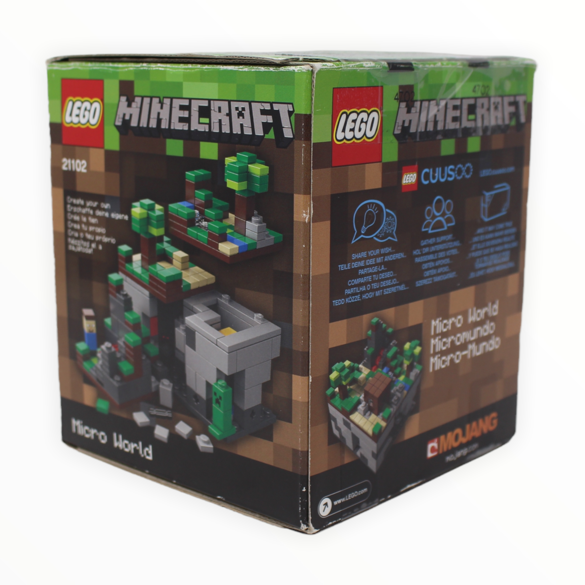 Certified Used Set 21102 LEGO CUUSOO Minecraft Micro World - The Forest
