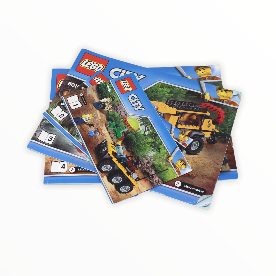 Used Set 60161 City Jungle Exploration Site