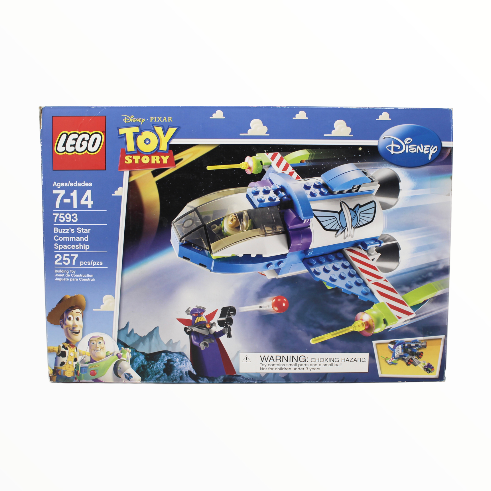 Certified Used Set 7593 Toy Story Buzz’s Star Command Spaceship