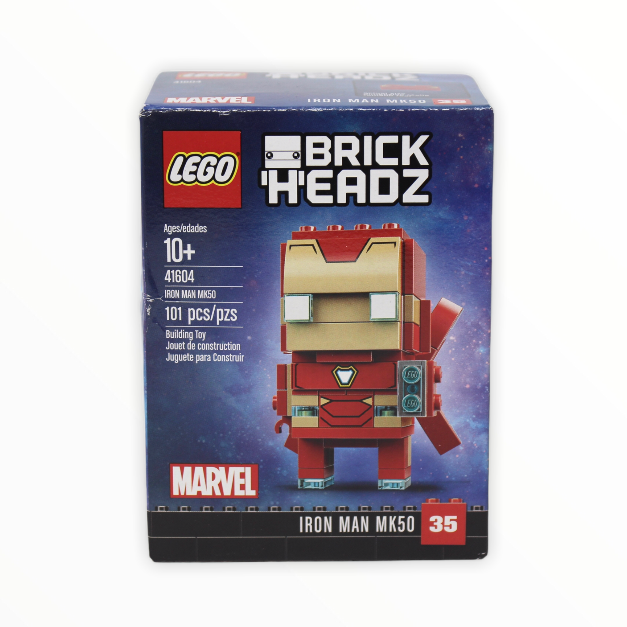 Retired Set 41604 Marvel BrickHeadz Iron Man MK50
