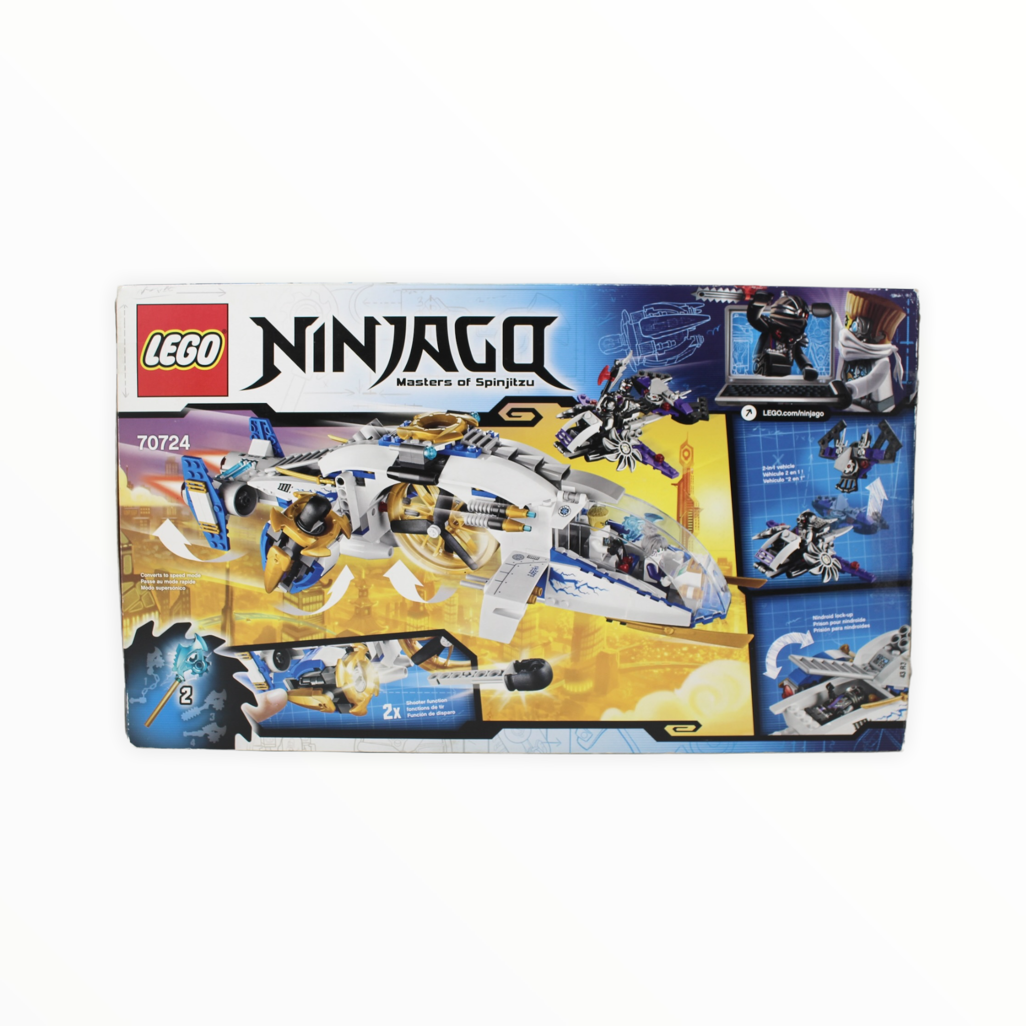Certified Used Set 70724 Ninjago NinjaCopter