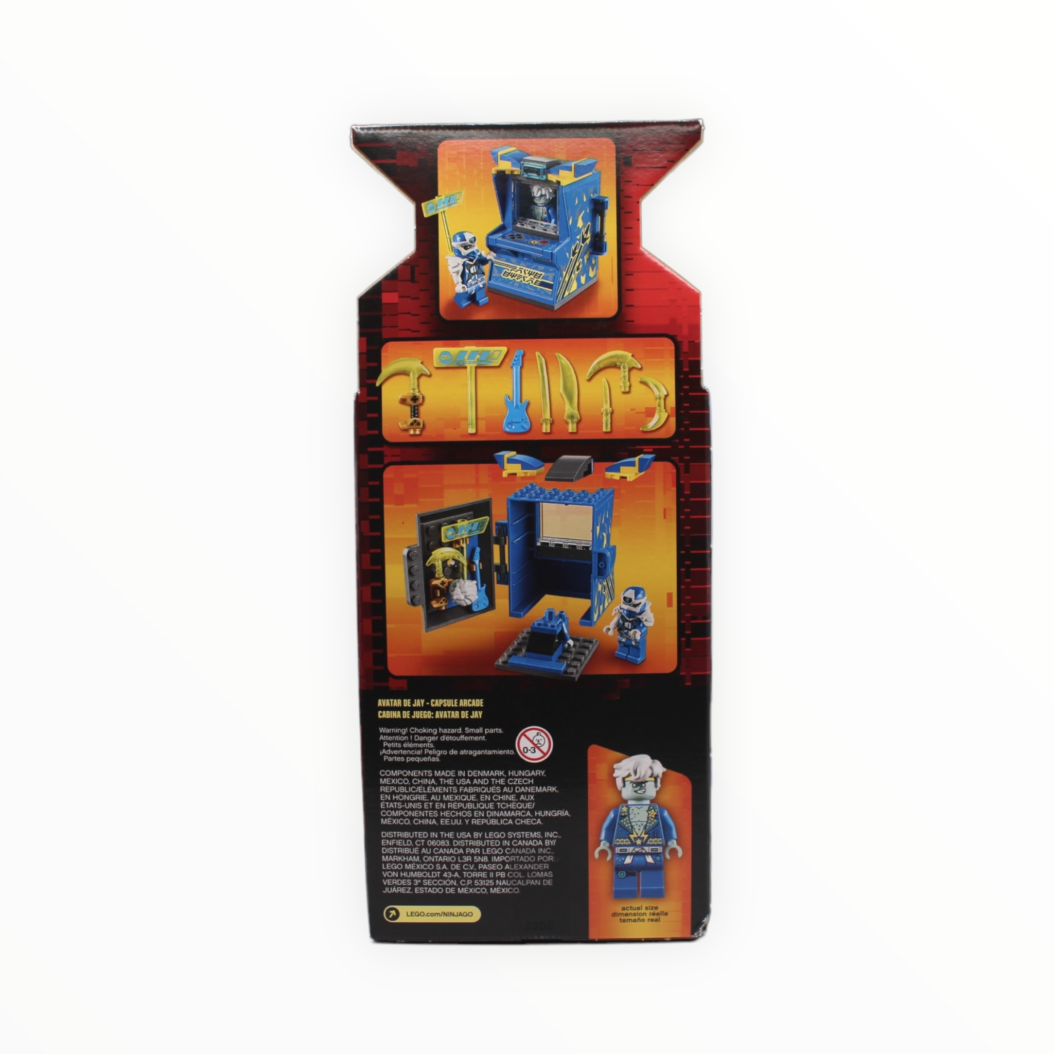 Retired Set 71715 Ninjago Jay Avatar - Arcade Pod