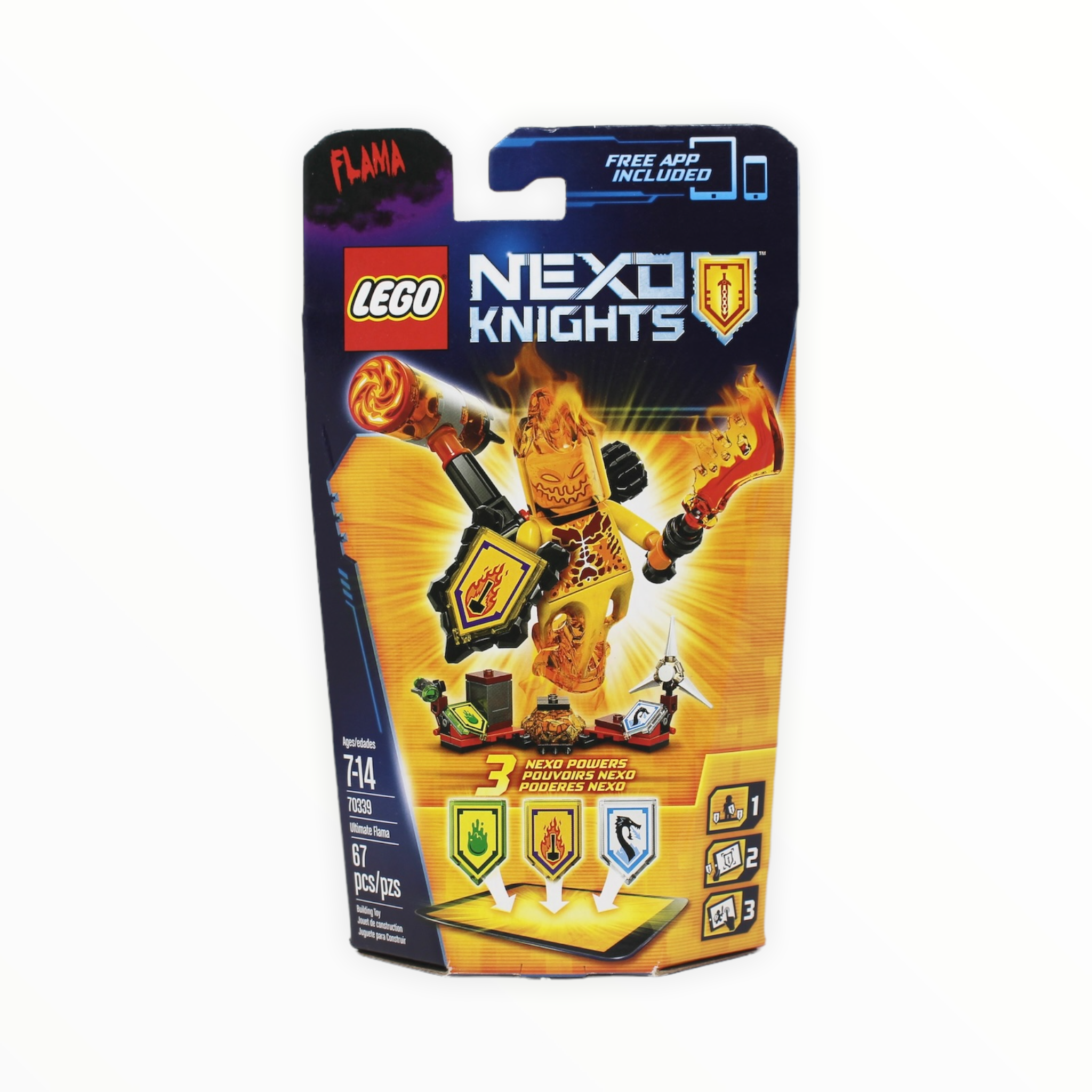Certified Used Set 70339 Nexo Knights Ultimate Flama