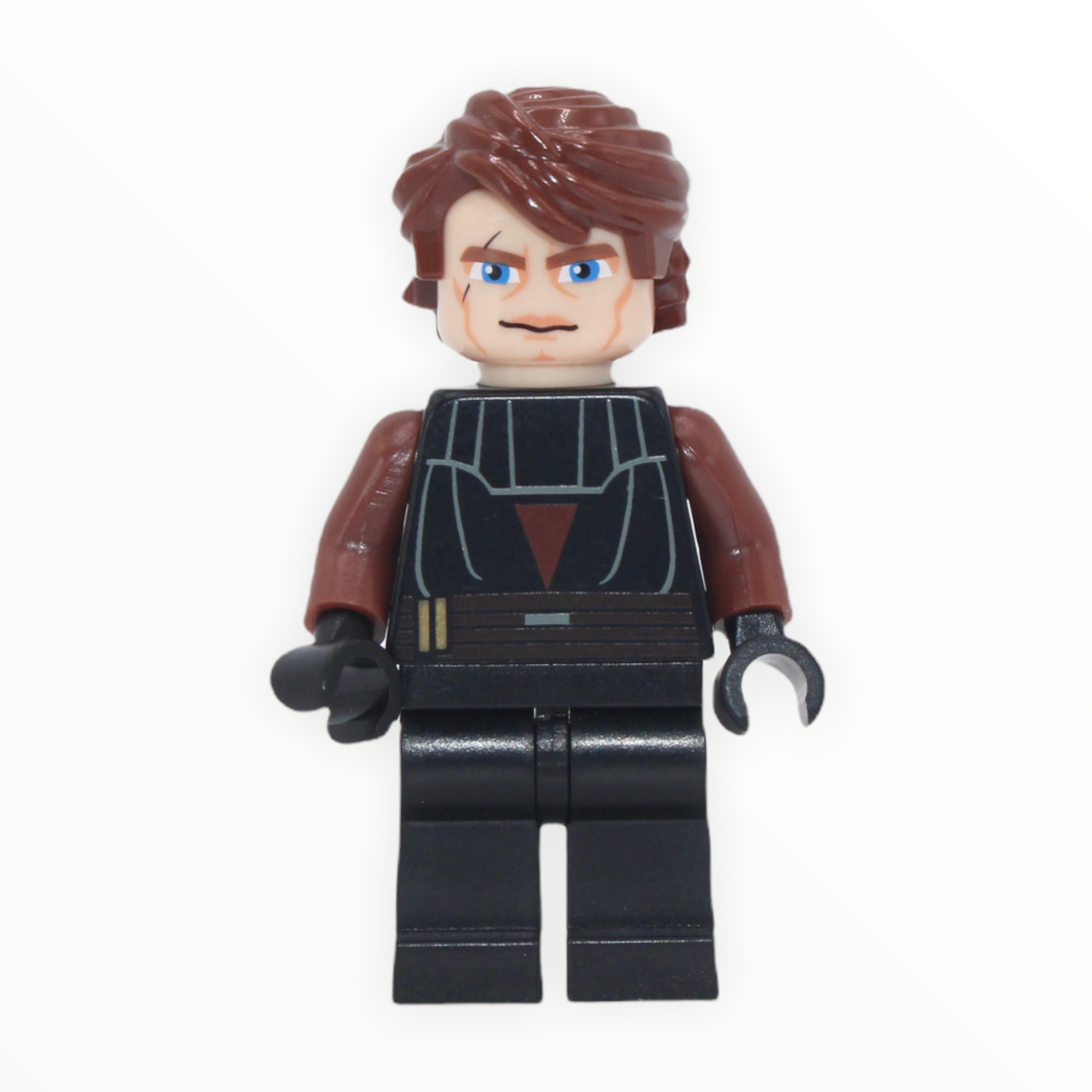 Anakin Skywalker Clone Wars armored plain black legs