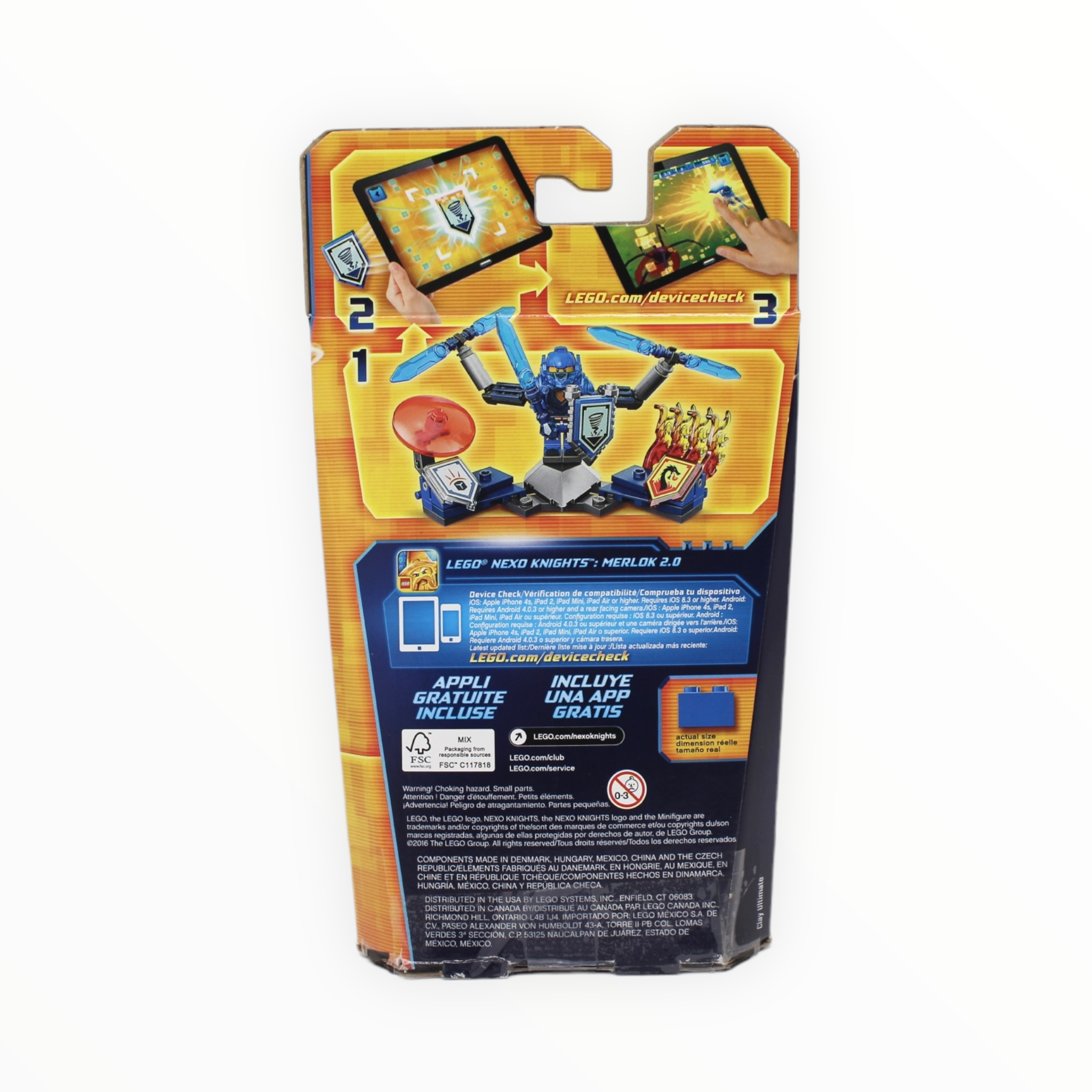 Certified Used Set 70330 Nexo Knights Ultimate Clay