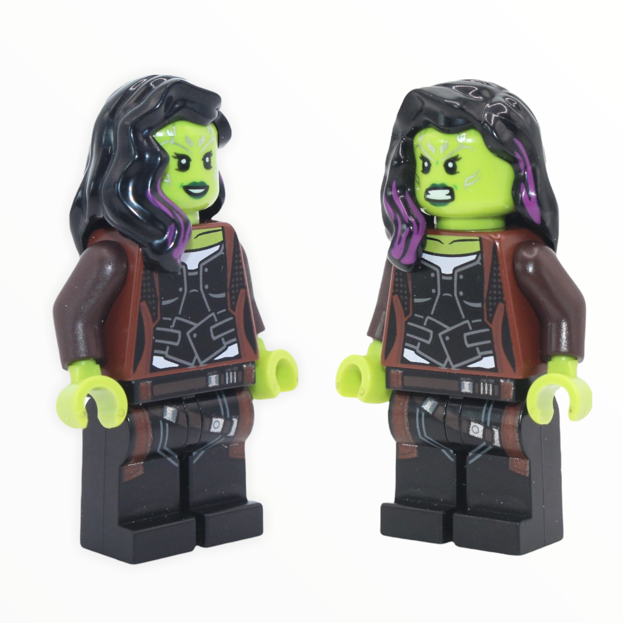 Gamora (Infinity War, reddish brown coat)