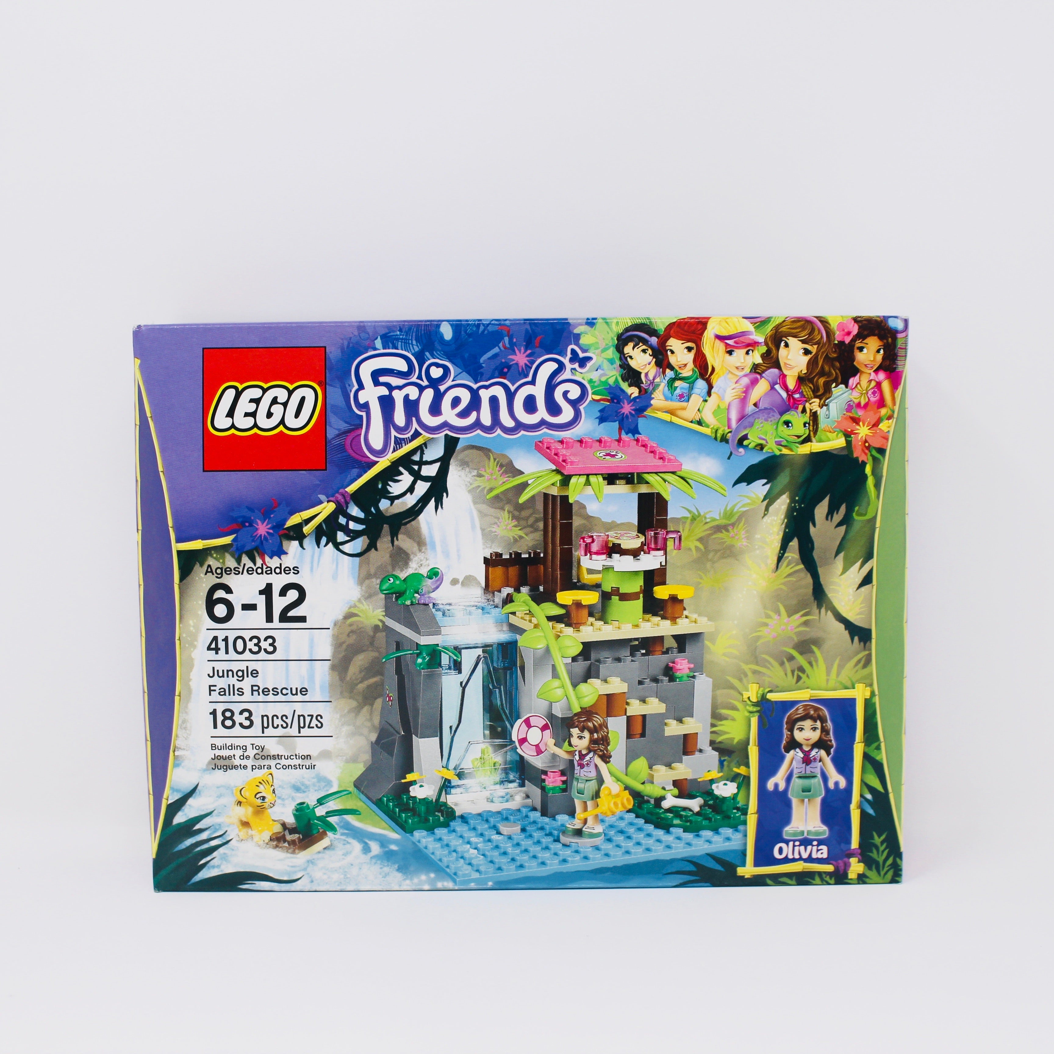 Retired Set 41033 Friends Jungle Falls Rescue