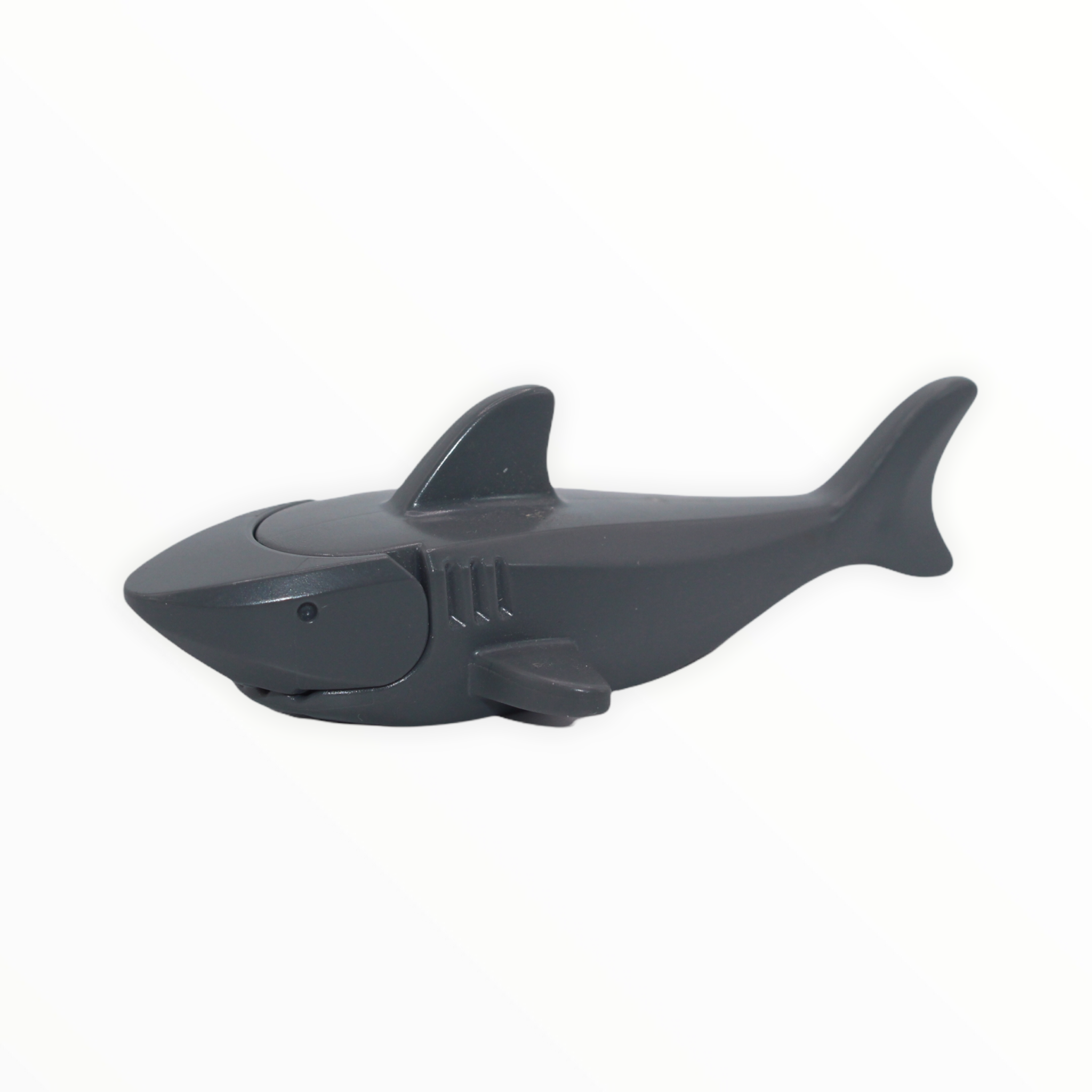 Dark Bluish Grey Shark (old style head, with gills)