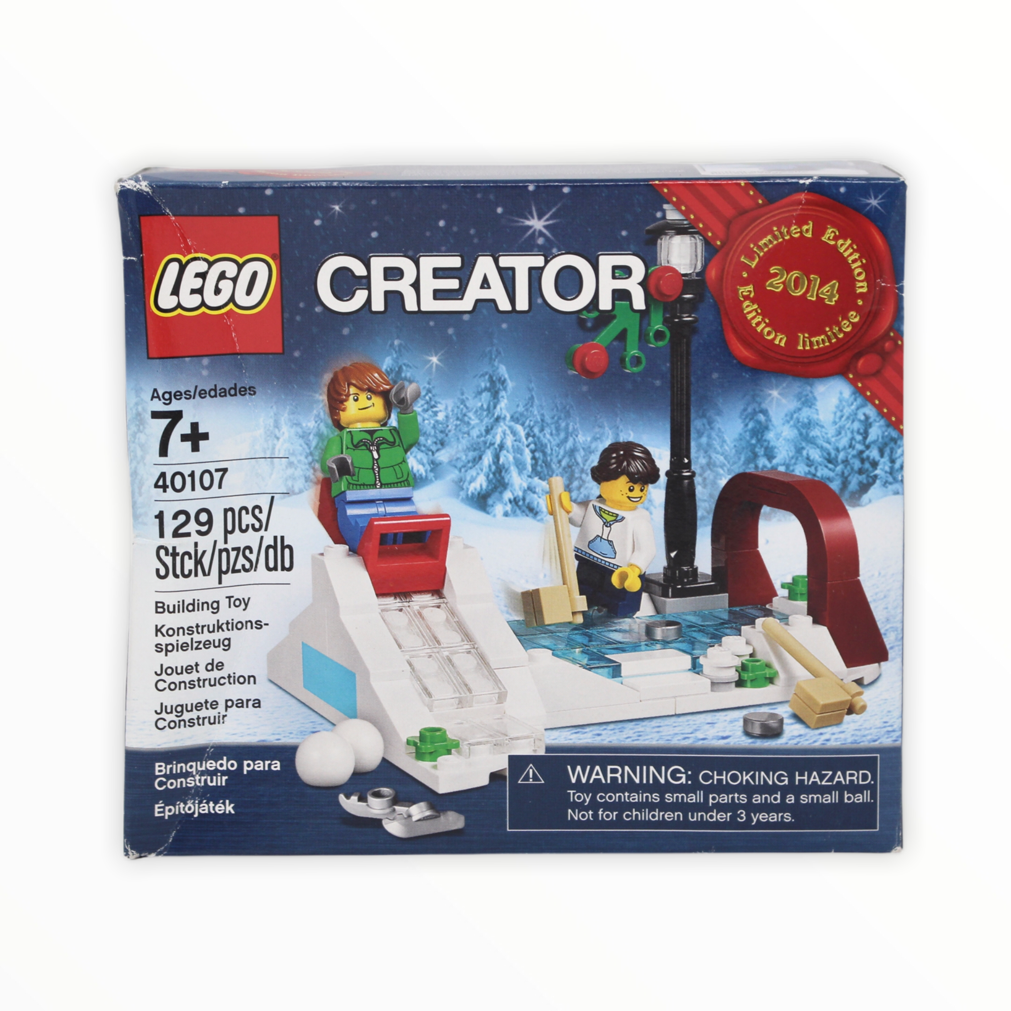 Retired Set 40107 LEGO Winter Skating Scene