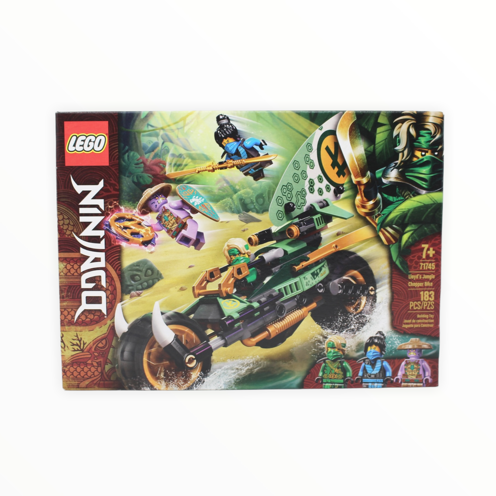Certified Used Set 71745 Ninjago Lloyd’s Jungle Chopper Bike