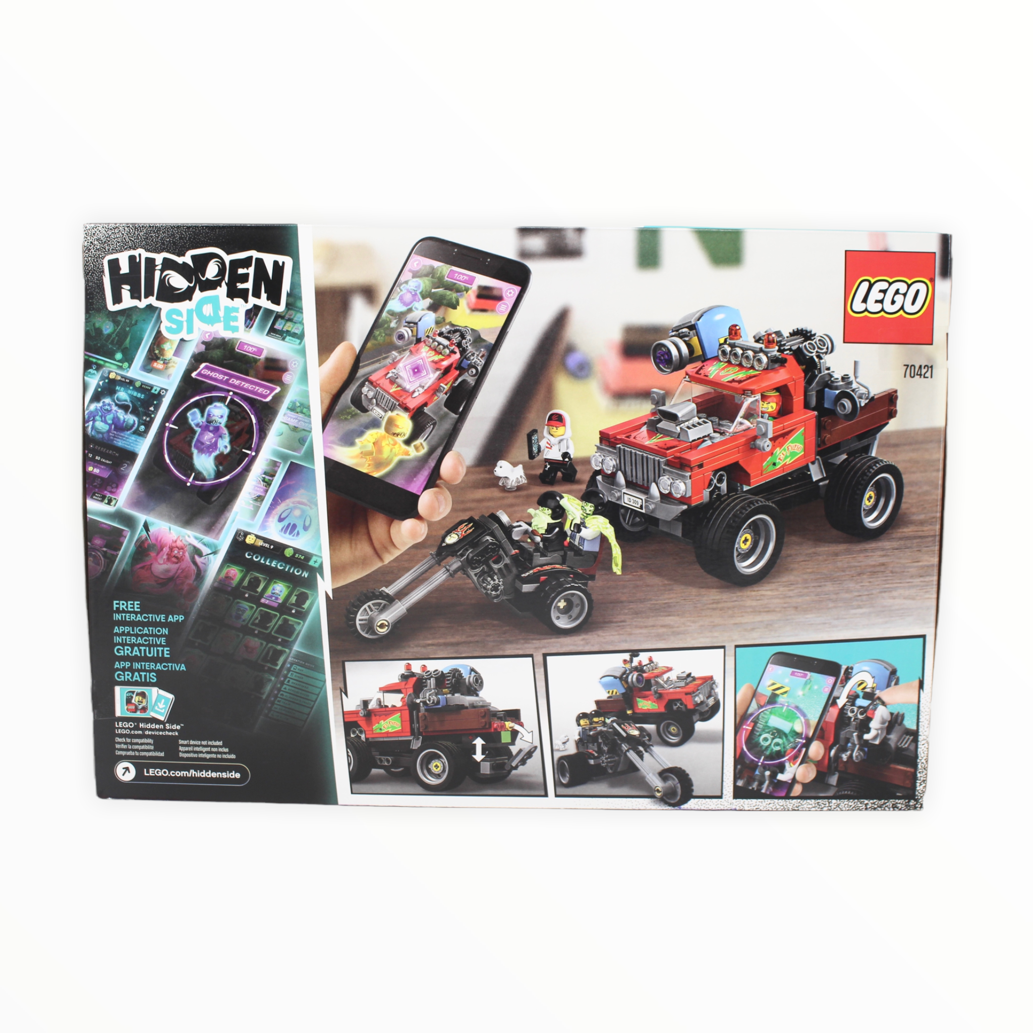 Retired Set 70421 Hidden Side El Fuego’s Stunt Truck