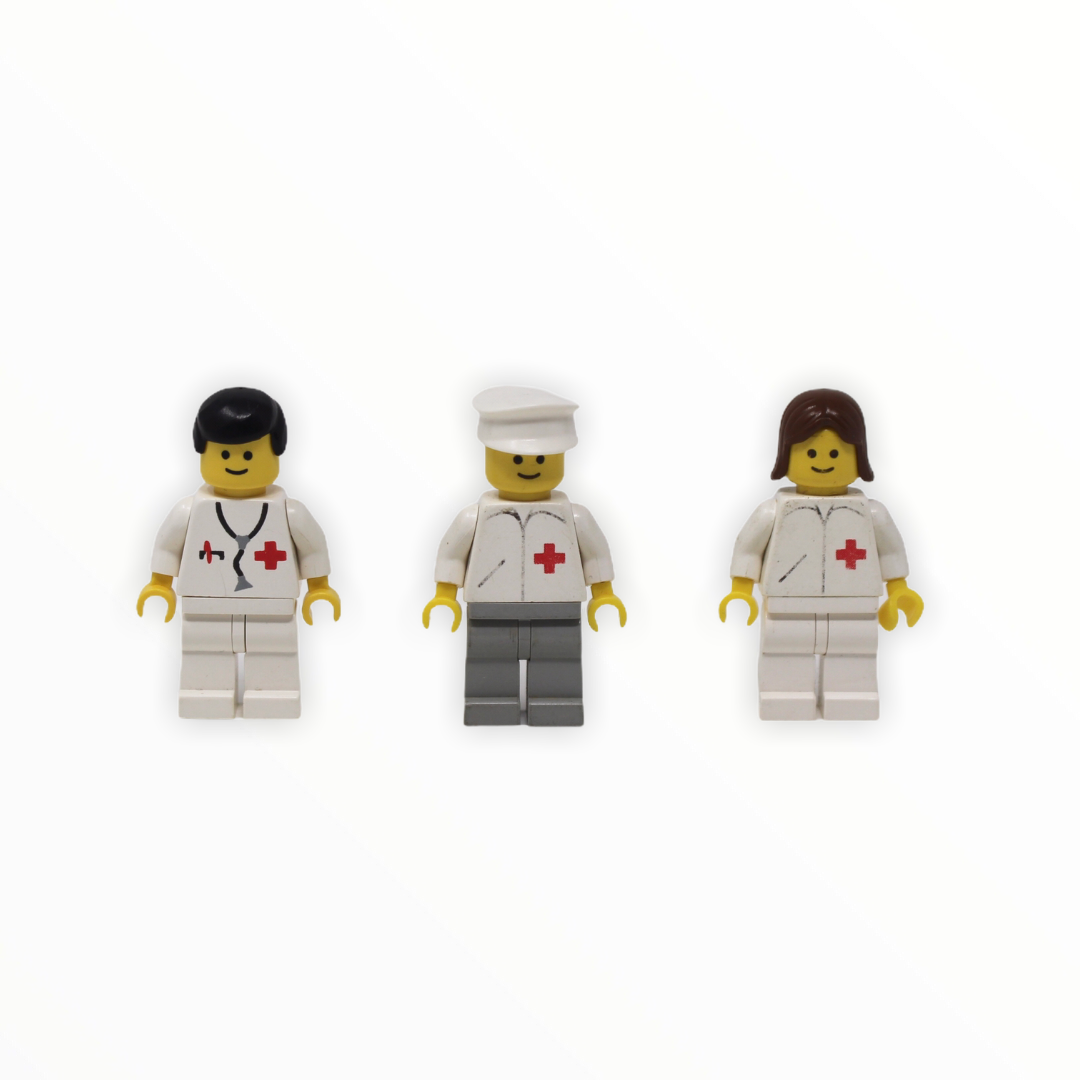 Used Set 6380 LEGO Emergency Treatment Center (St. Marys Hospital)
