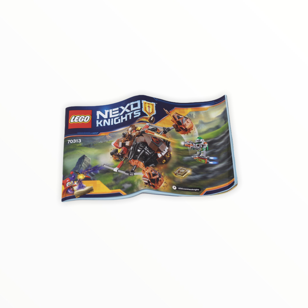 Used Set 70313 Nexo Knights Moltors Lava Smasher