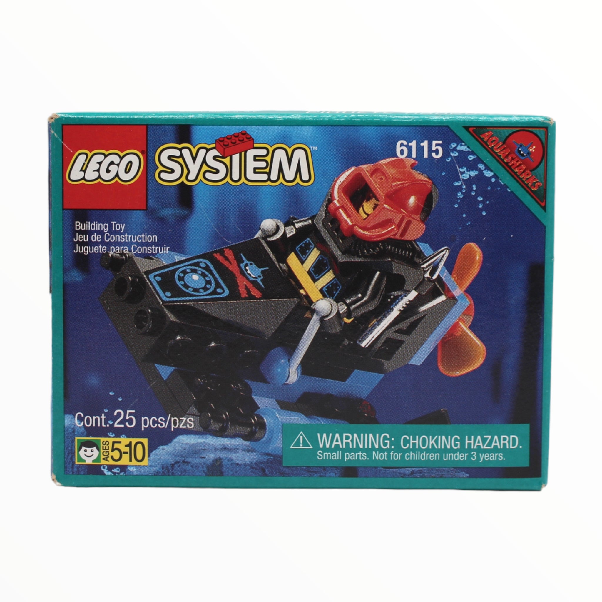 Certified Used Set 6115 Aquasharks Shark Scout