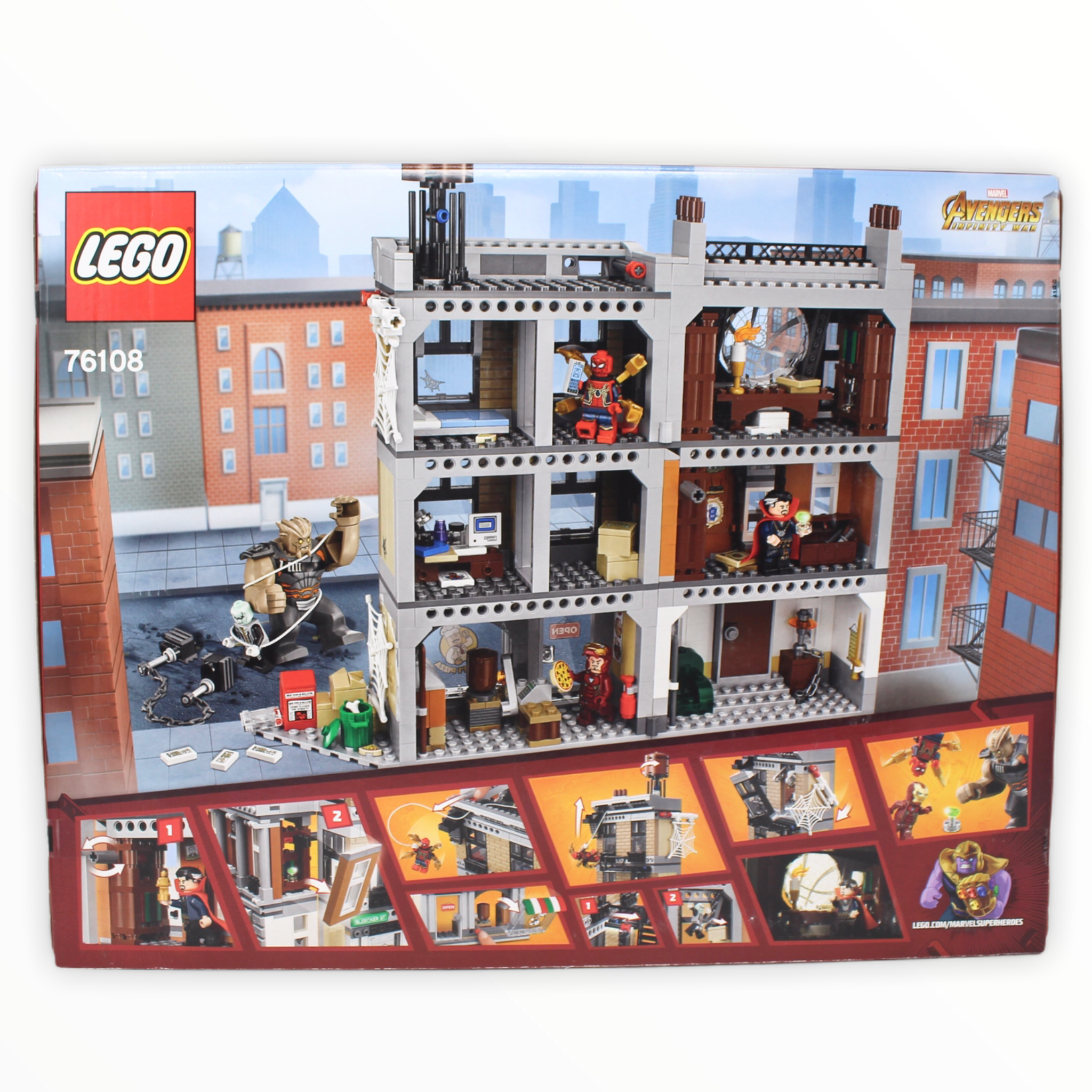 Retired Set 76108 Marvel Super Heroes Sanctum Sanctorum Showdown