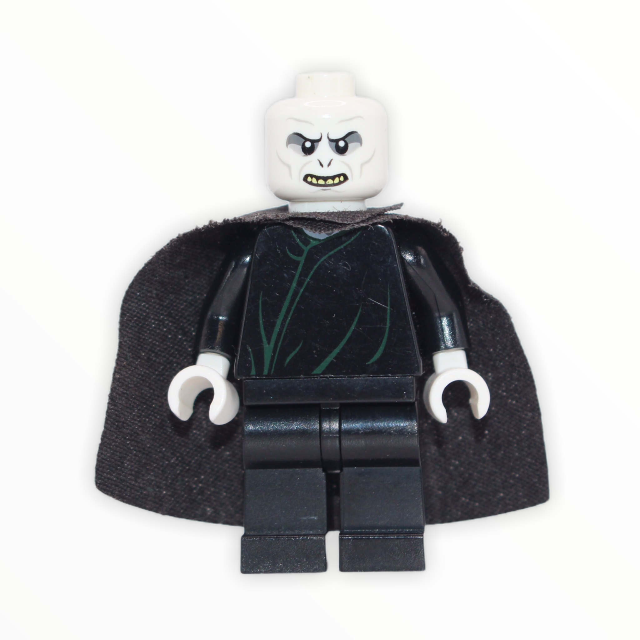 Voldemort (nose slits, black cape)
