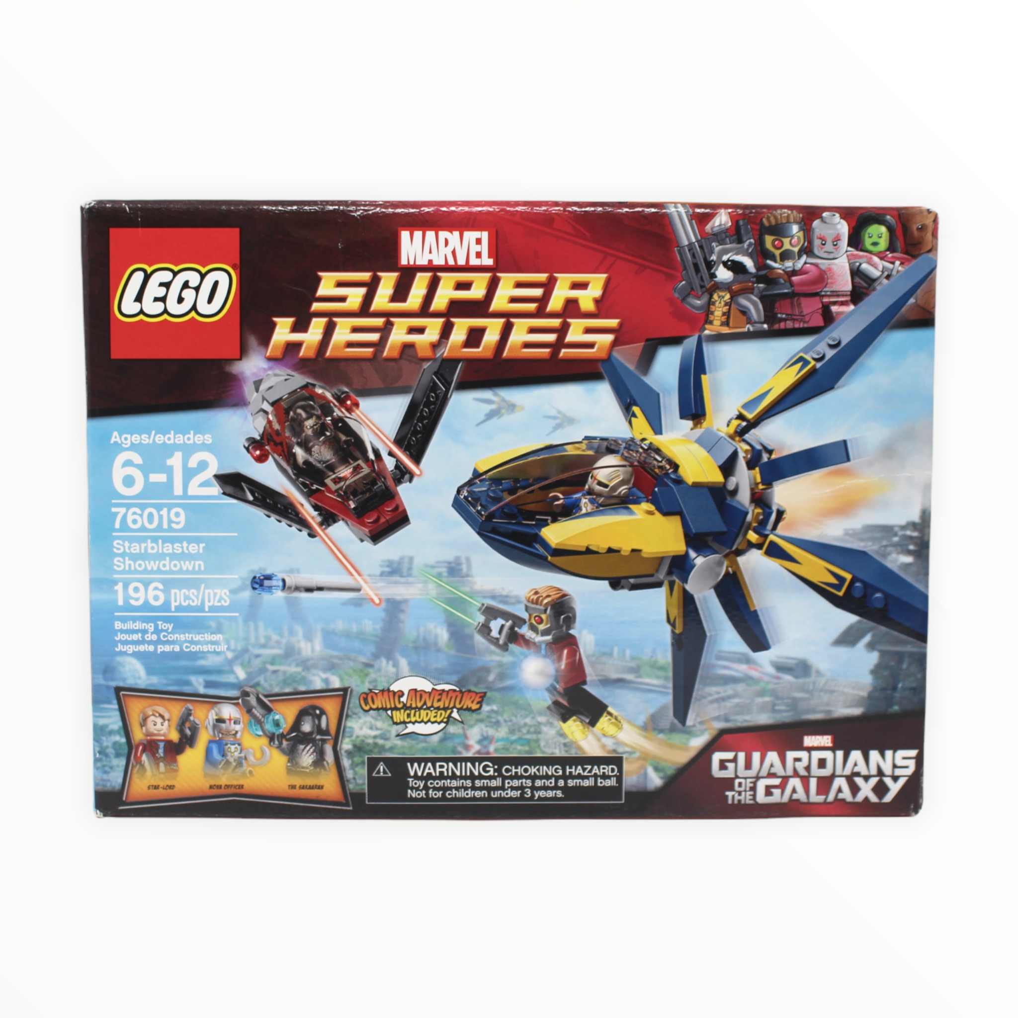 Certified Used Set 76019 Marvel Super Heroes Starblaster Showdown