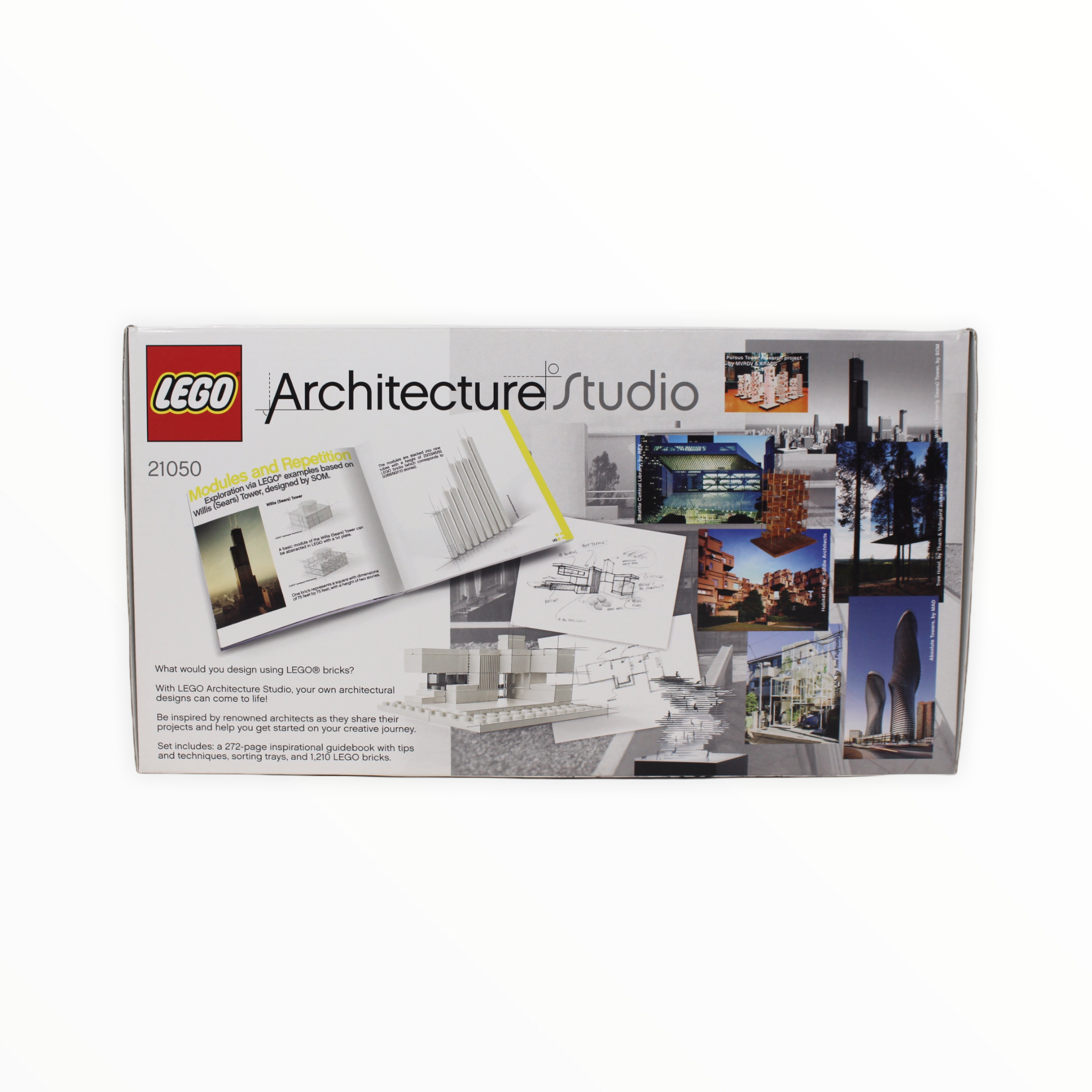 Certified Used Set 21050 Architecture Studio Create your own architecture