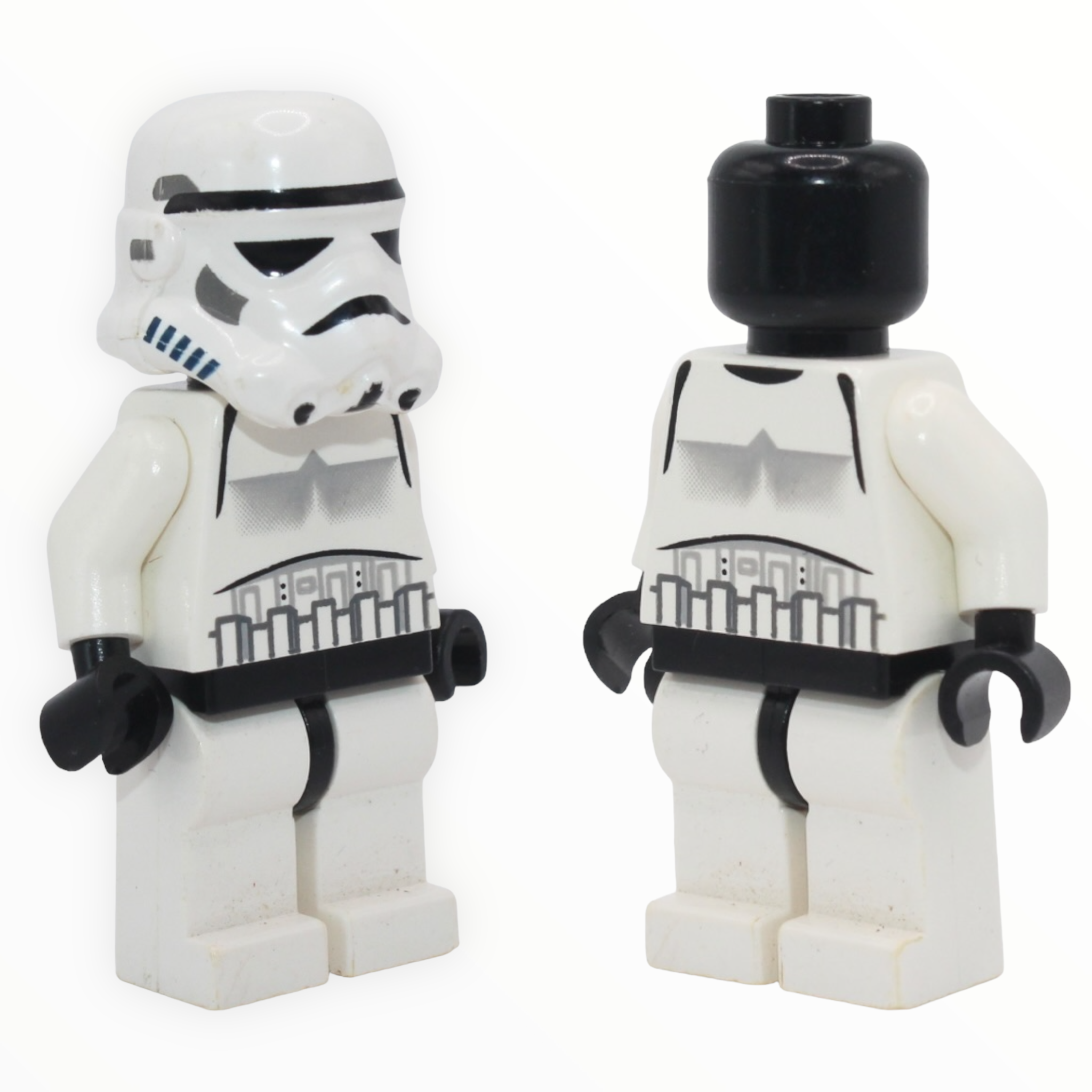 Stormtrooper black mouth pattern black head 2007