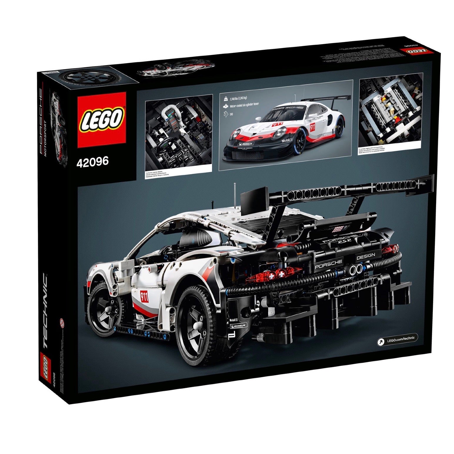 42096 TECHNIC Porsche 911 RSR GTE