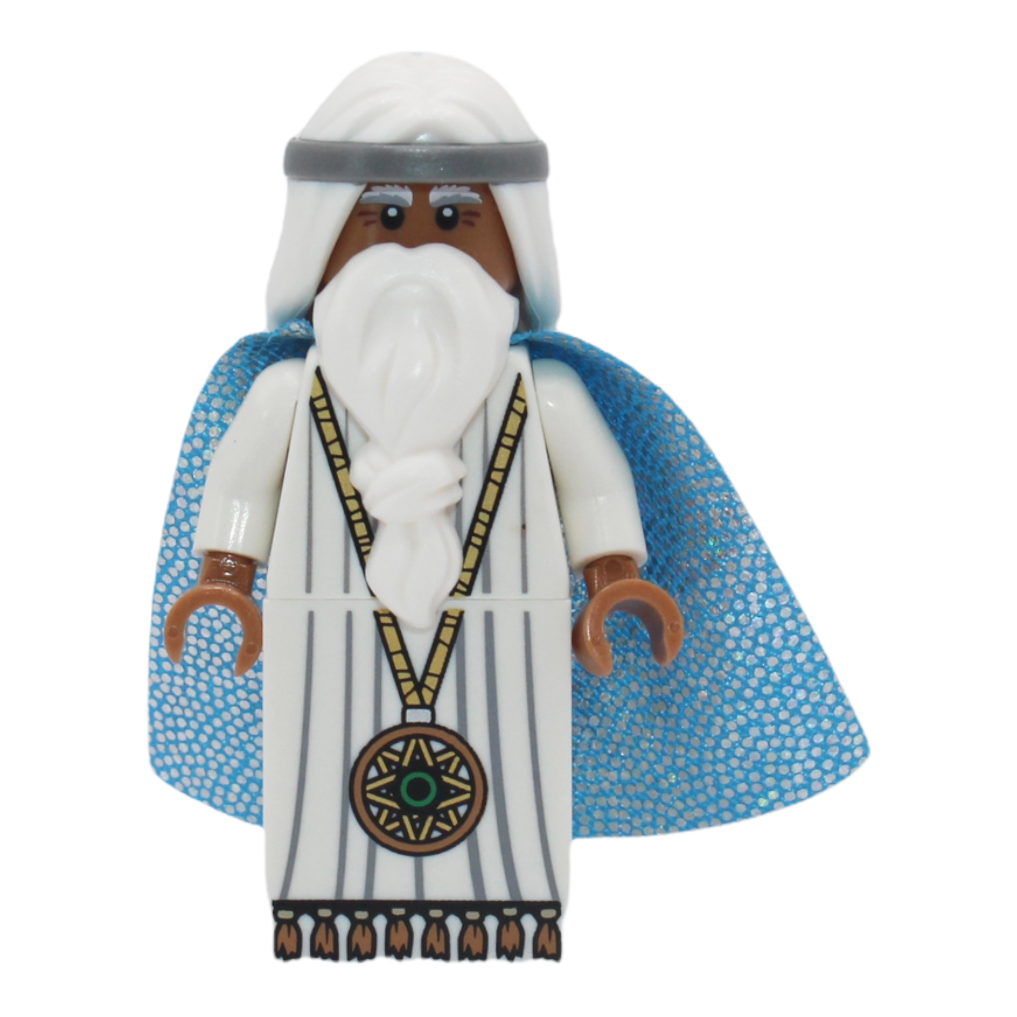 Vitruvius (medallion, silver headband)