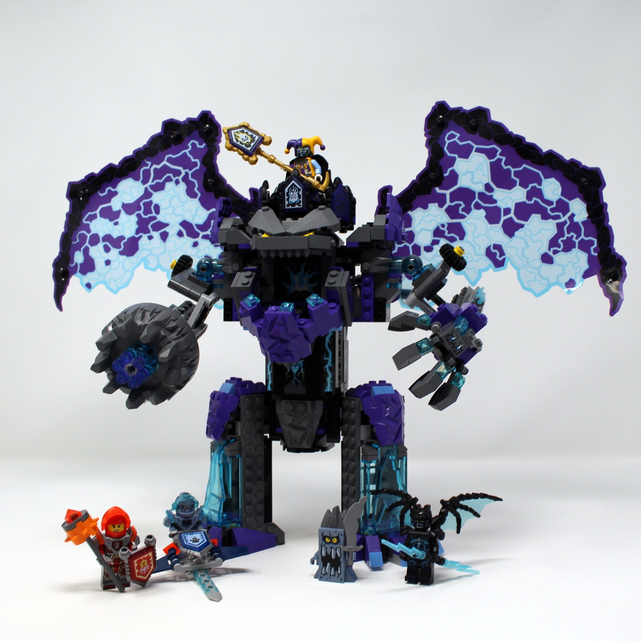 bad Danmark Perseus Used Set 70356 Nexo Knights The Stone Colossus of Ultimate Destruction