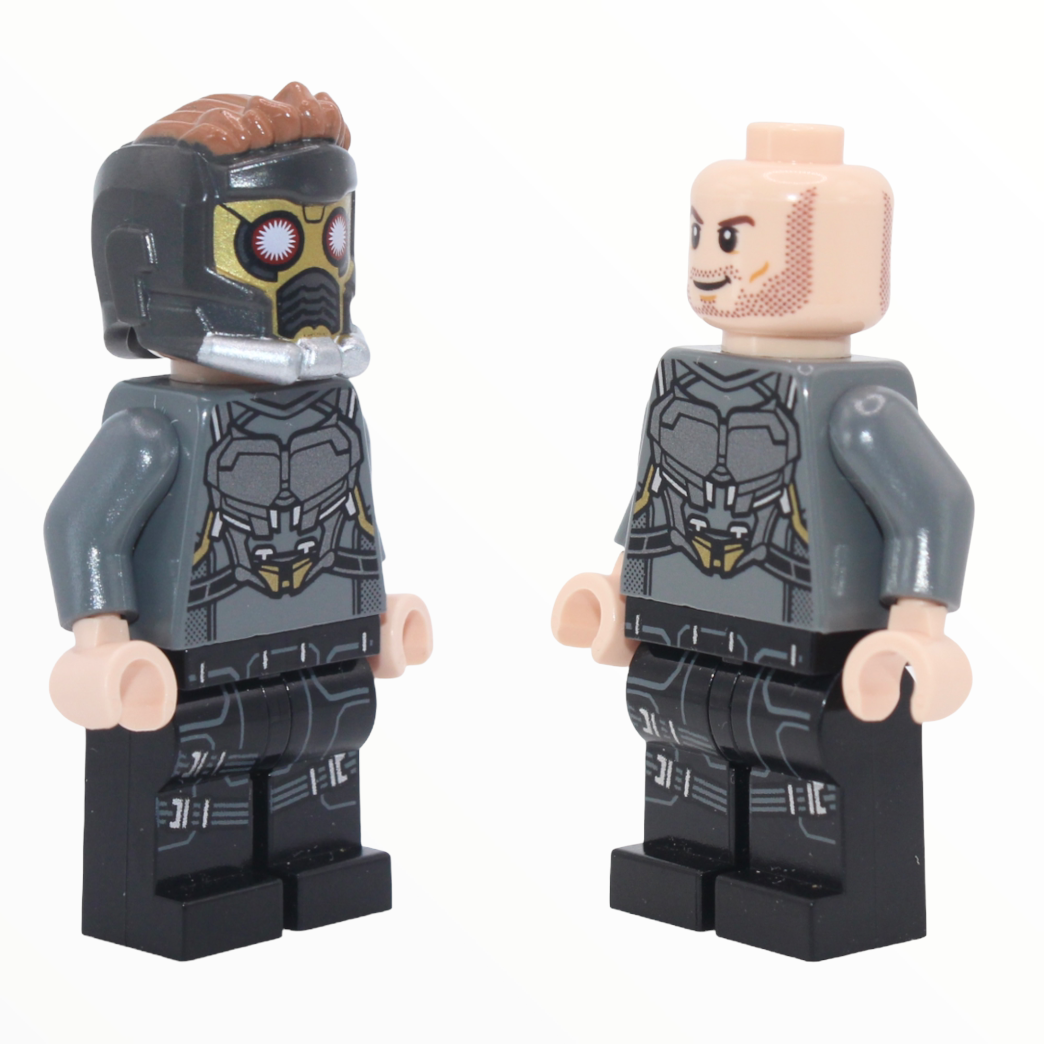 Star-Lord (silver armor, helmet with white eyes, 2017)