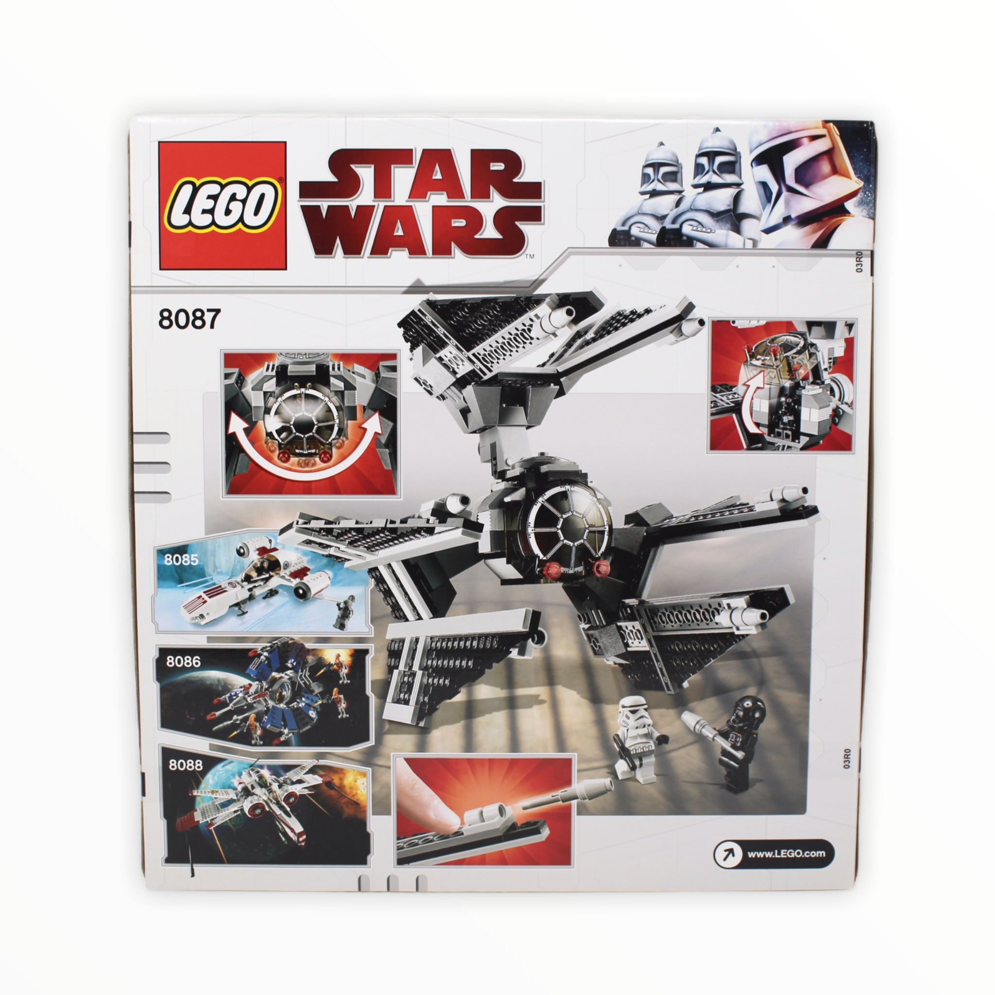 Retired Set 8087 Star Wars TIE Defender