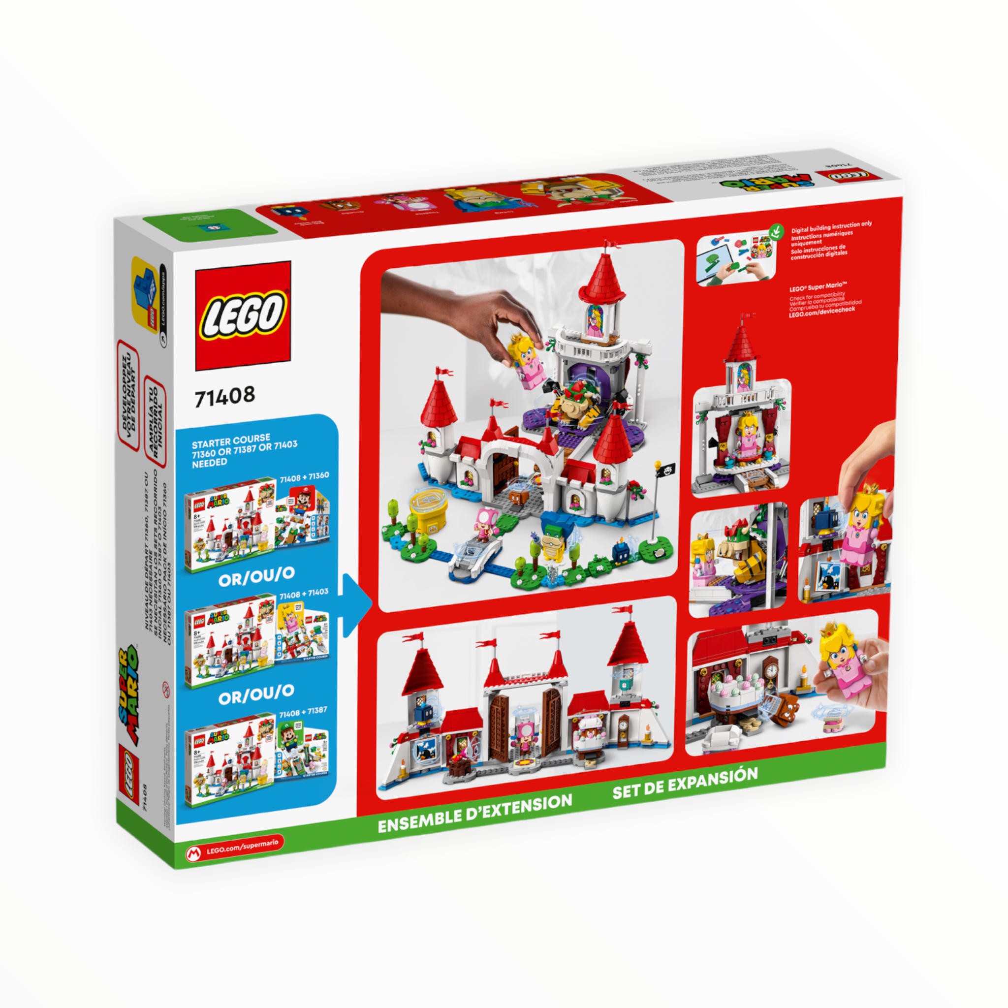 71408 Super Mario Peach’s Castle Expansion Set