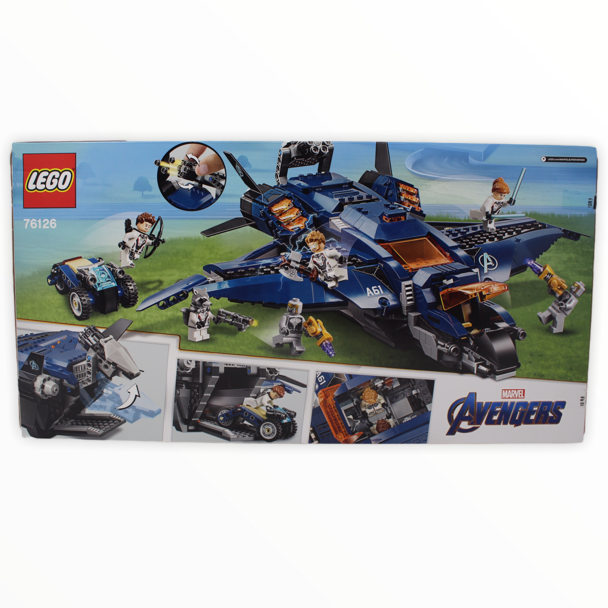 Retired Set 76126 Marvel Avengers Ultimate Quinjet