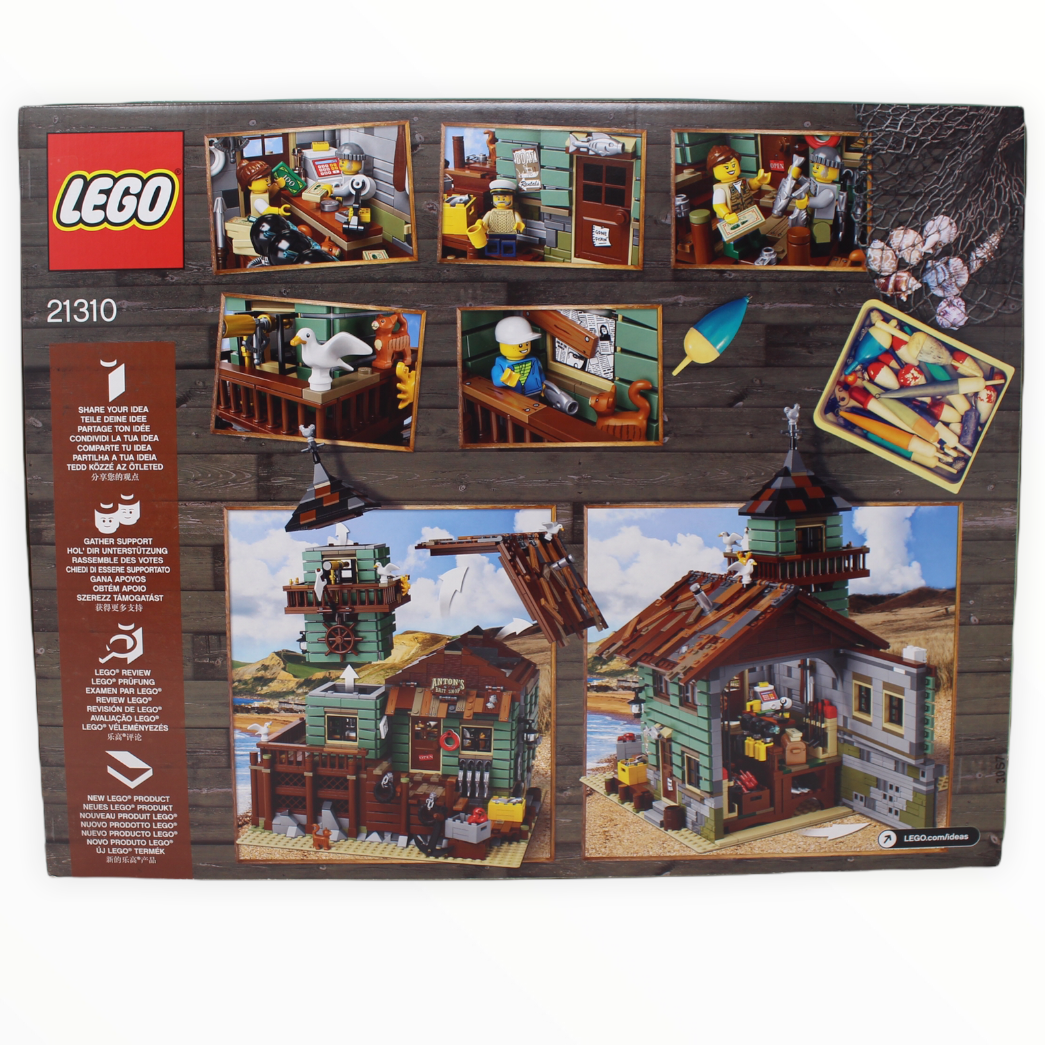 Retired Set 21310 LEGO Ideas Old Fishing Store (signed)