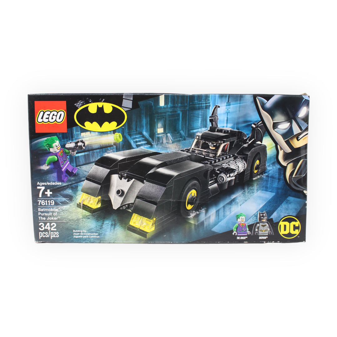 Retired Set 76119 DC Batmobile: Pursuit of the Joker (damaged box)