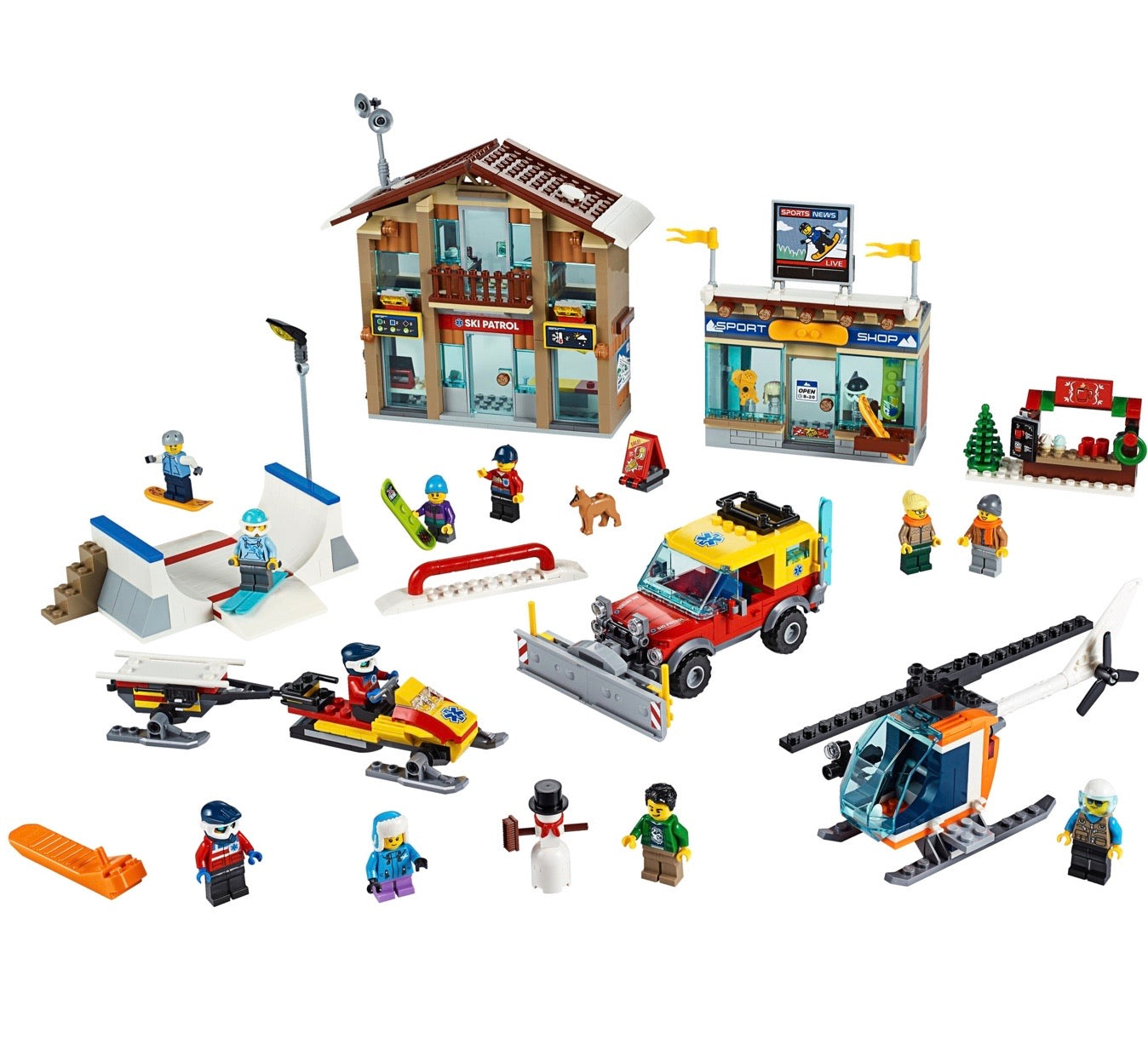 Retired Set 60203 City Ski Resort
